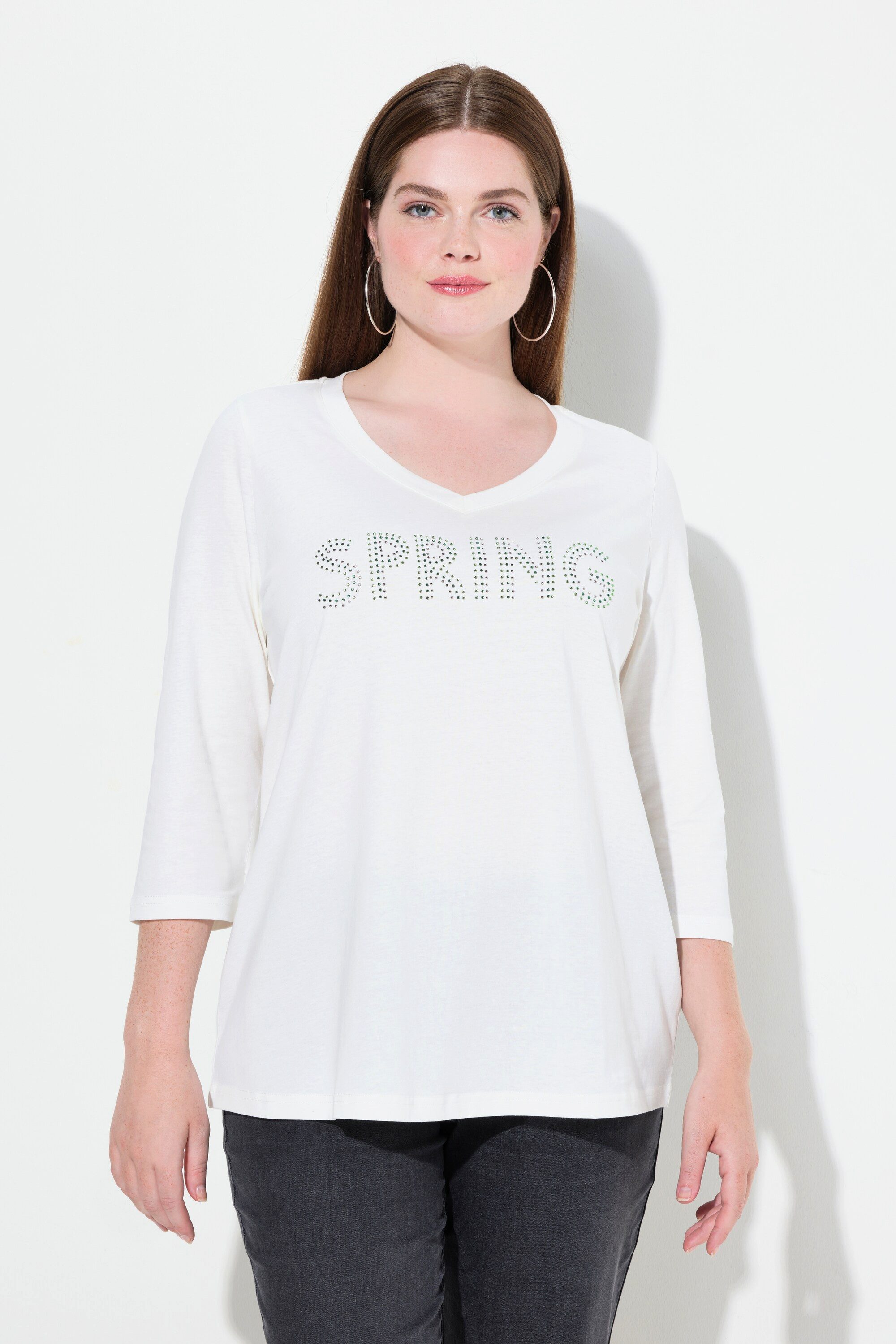 Ulla Popken T-Shirt Shirt Spring Statement günstig online kaufen