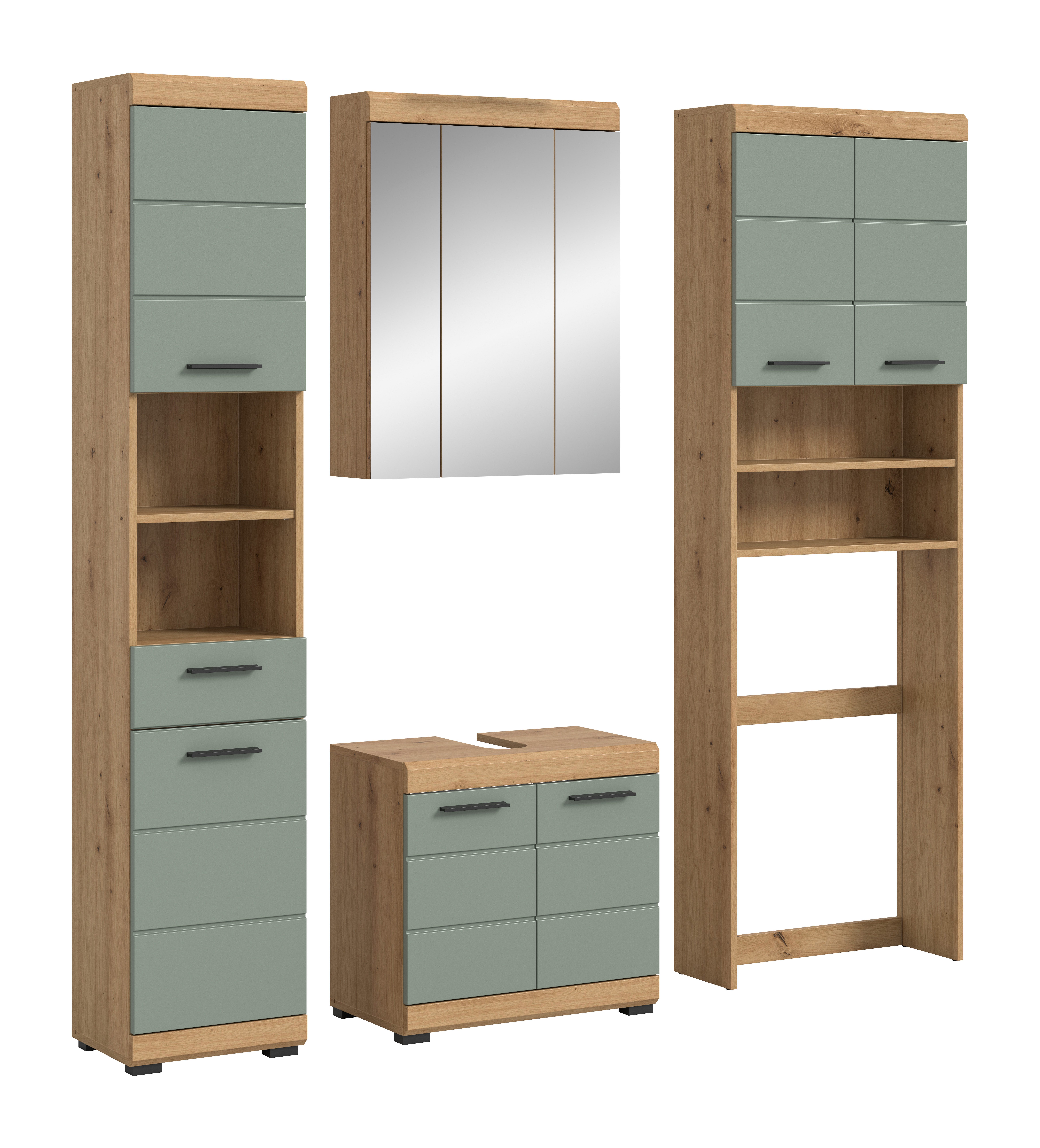 welltime Badmöbel-Set Siena, 4 teilig, bestehend aus:, (Set, 4-St., TOPSELL günstig online kaufen