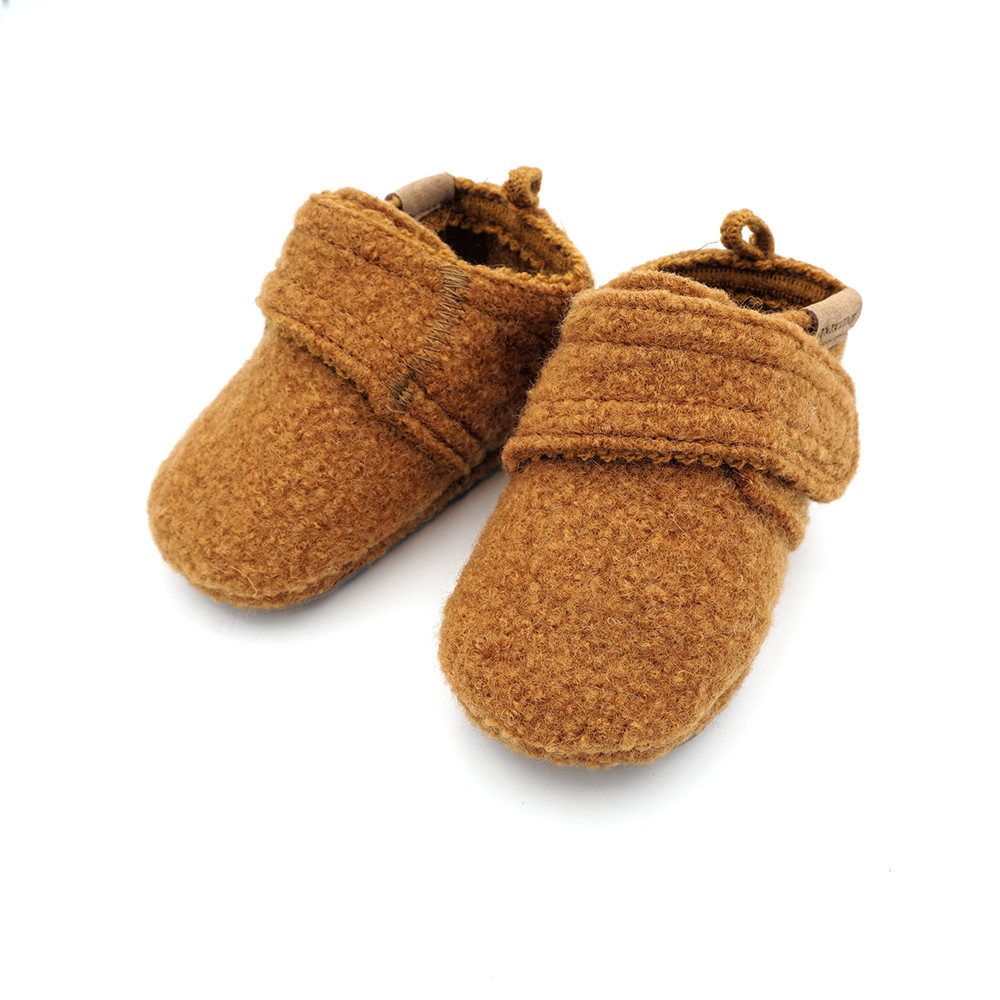MAXIMO Lauflernschuhe, soft uni Anti-Rutsch-Sohle Lauflernschuh (2-tlg) Wollfleece