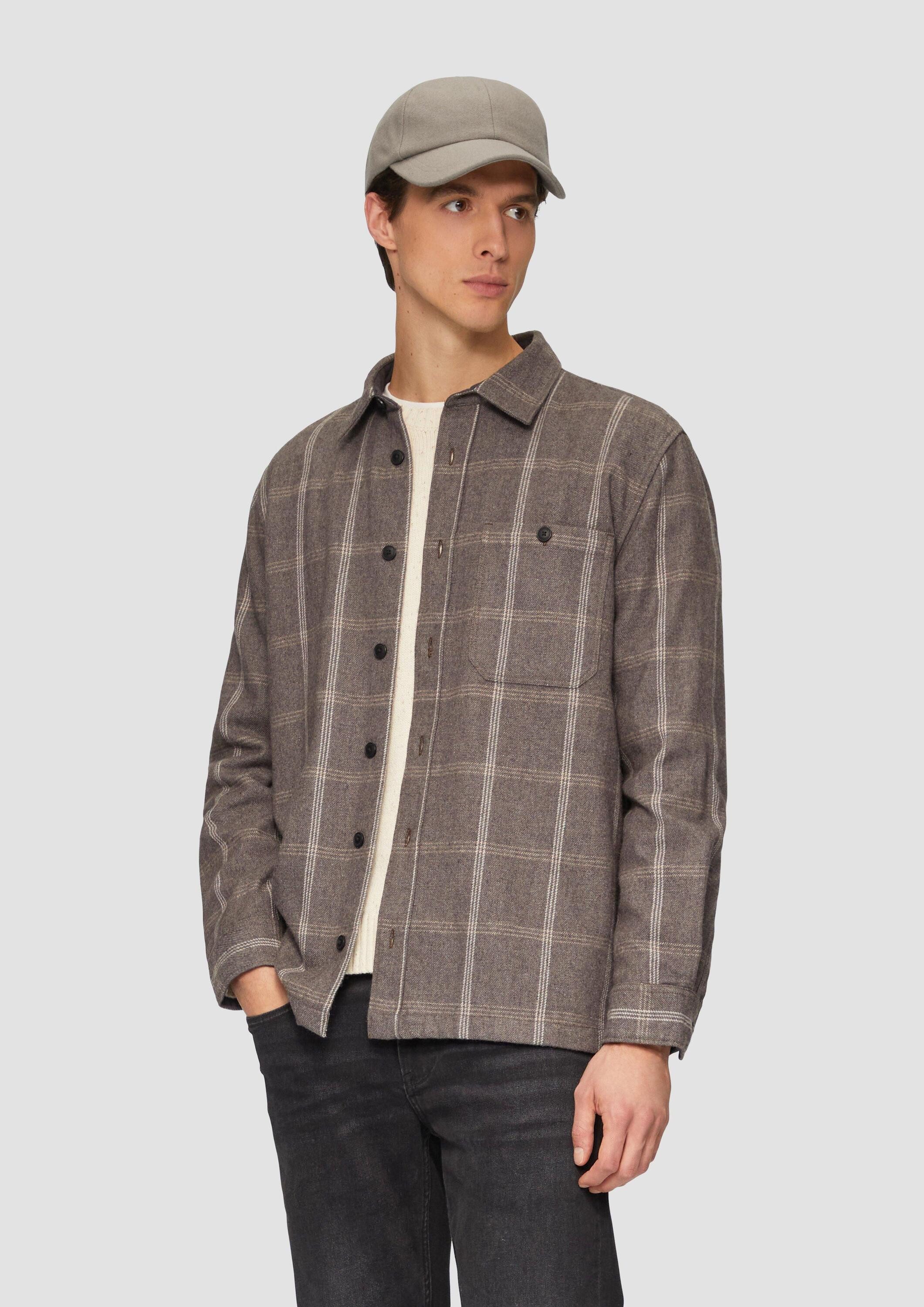 s.Oliver Snapback Cap Kappe Cap aus Flanell
