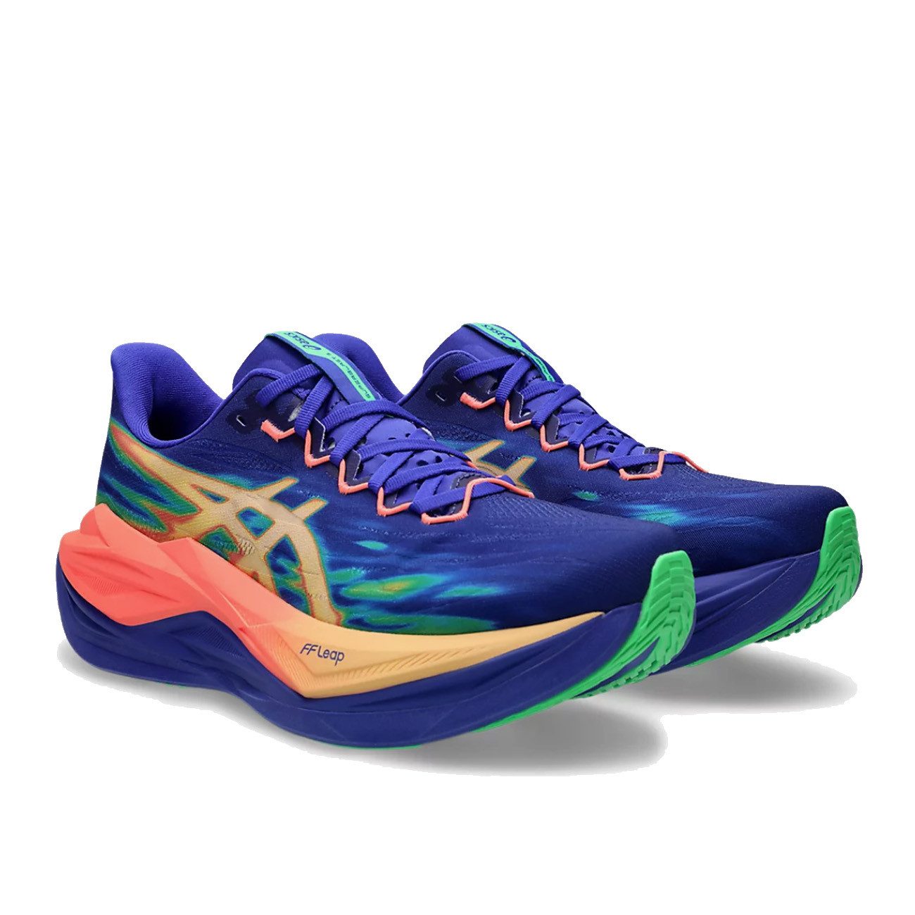 Asics Asics Superblast 3 Cobalt Burst Light Orange Laufschuh