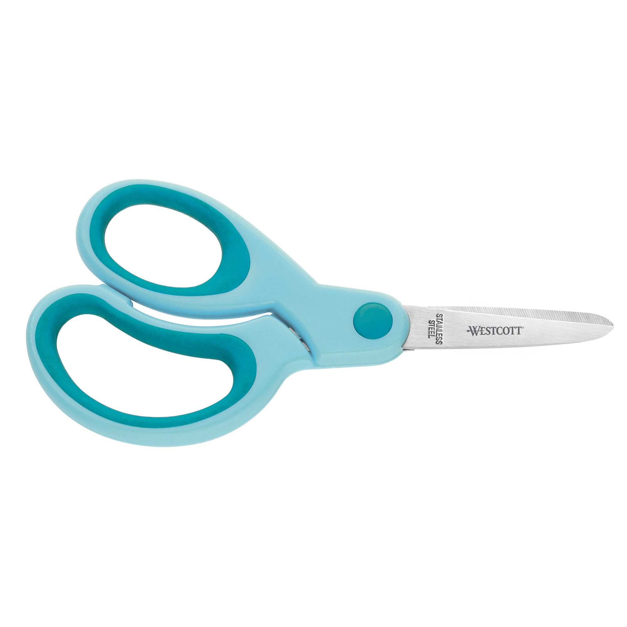 WESTCOTT Papierscheren Kinderschere E-21585 00 violett spitze Spitze 13cm türkis