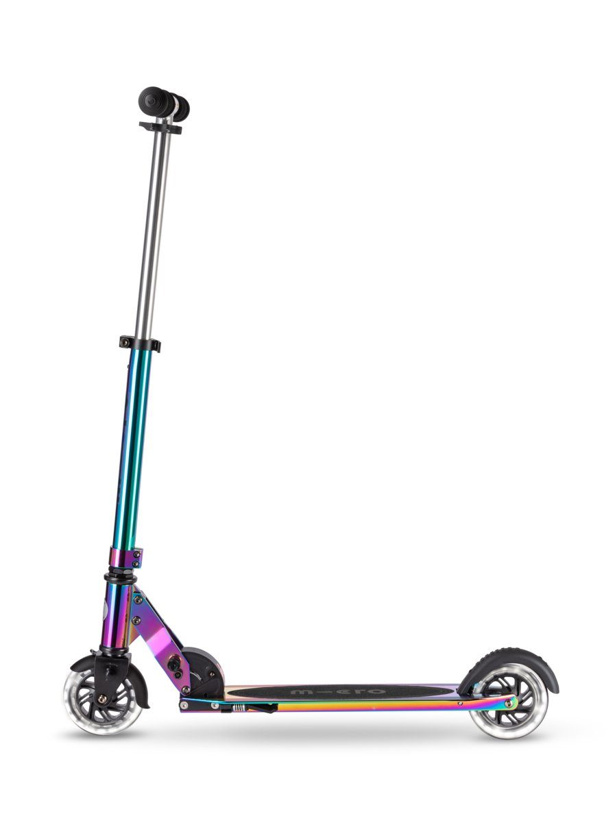 Micro Scooter micro™ Sprite LED Rollen, Kinderscooter klappbar & höhenverstellbar