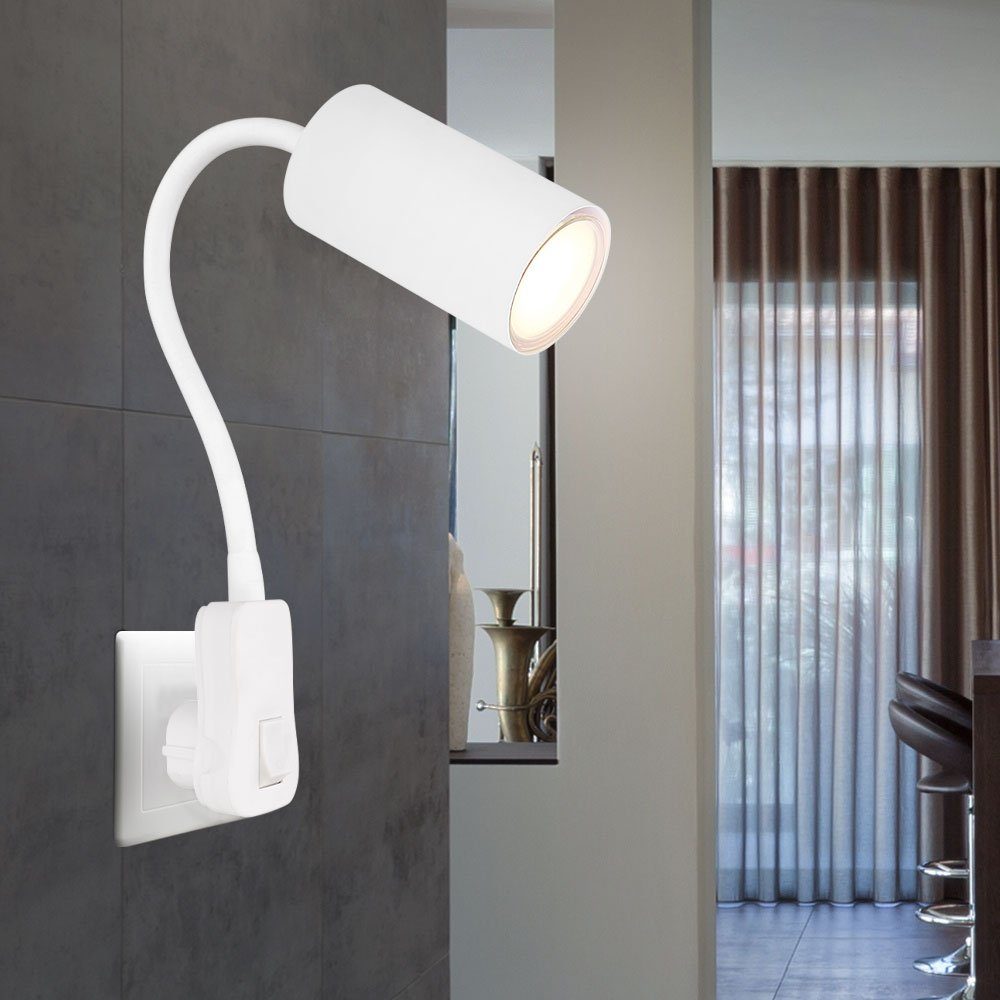 GLOBO LIGHTING Wandleuchte, Leuchtmittel nicht inklusive, Wandleuchte Wandlampe Schlafzimmerleuchte