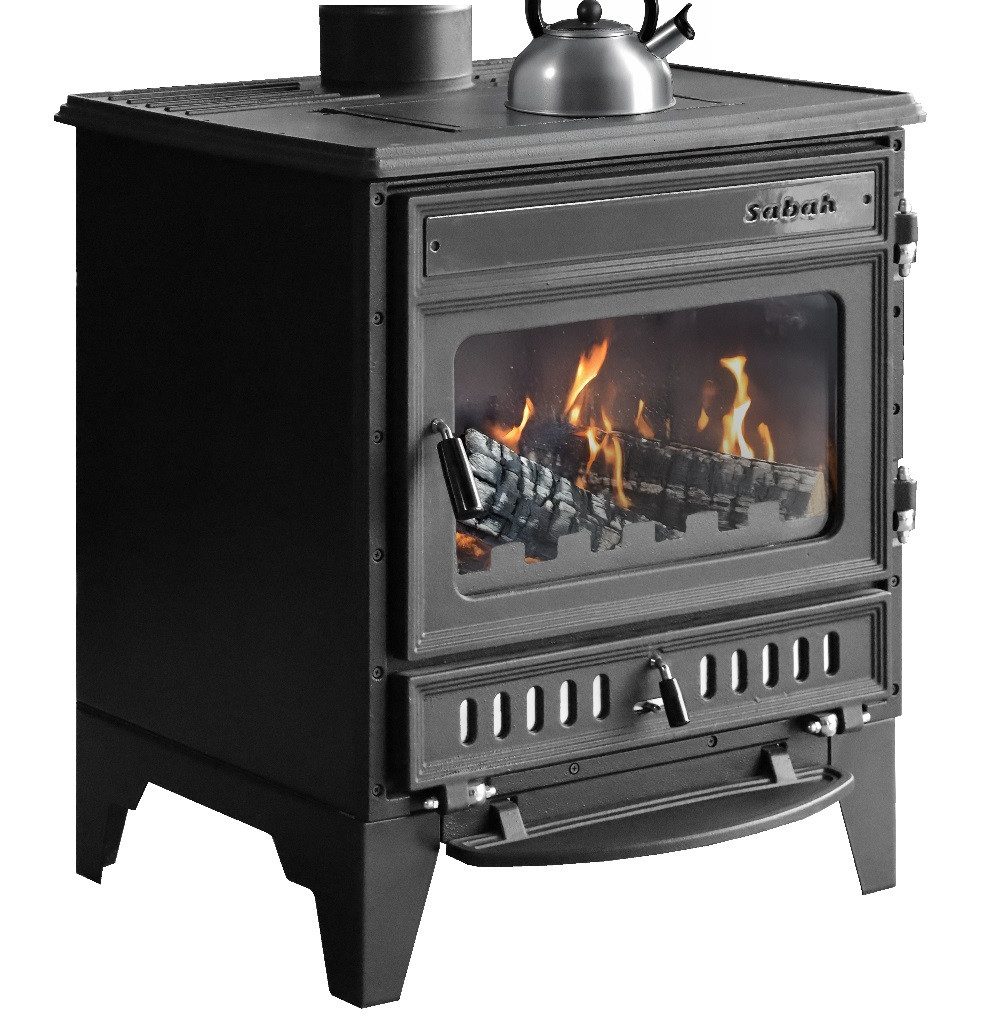 ECOfoxx Kaminofen mit Herdplatte Modell S106, günstig online kaufen