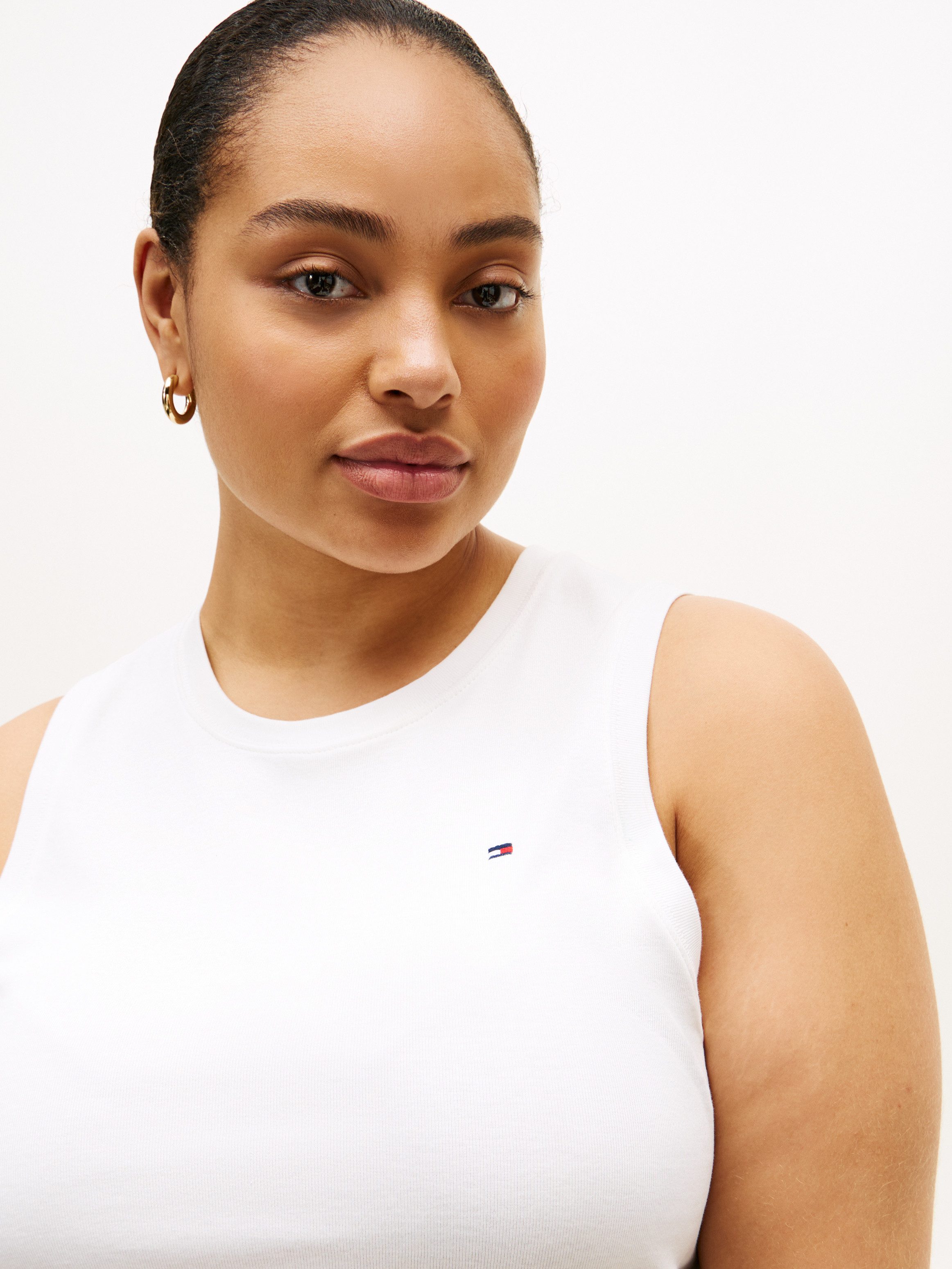 Tommy Hilfiger Curve T-Shirt CRV SLIM CODY C-NK TANK in großen Größen günstig online kaufen