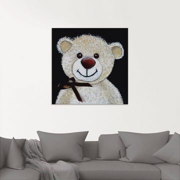 Artland Glasbild Teddybär, Spielzeuge (1 St), in verschiedenen Größen