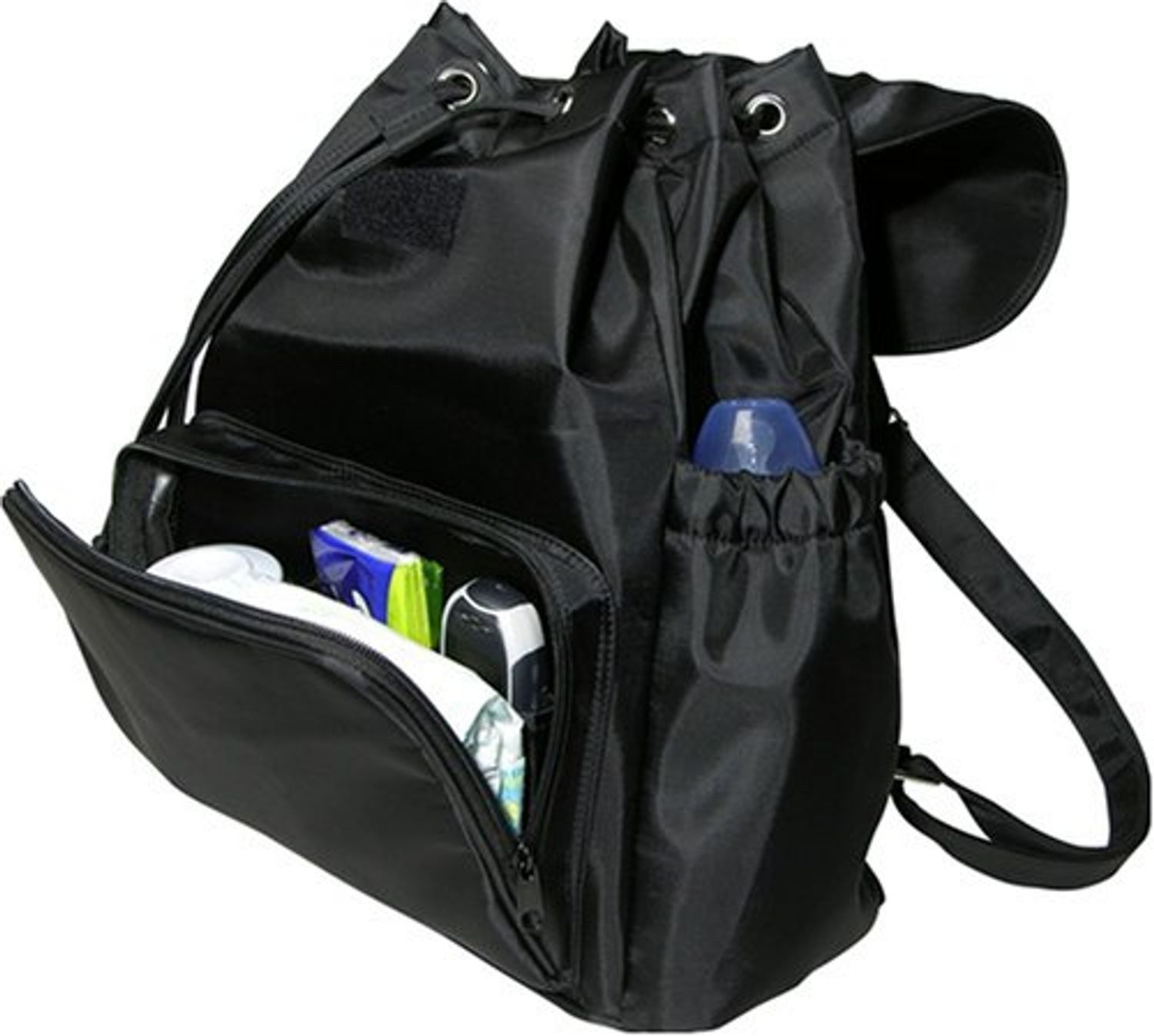 Olympia Wickeltasche schwarz (4-tlg) – Bild 4 von 5