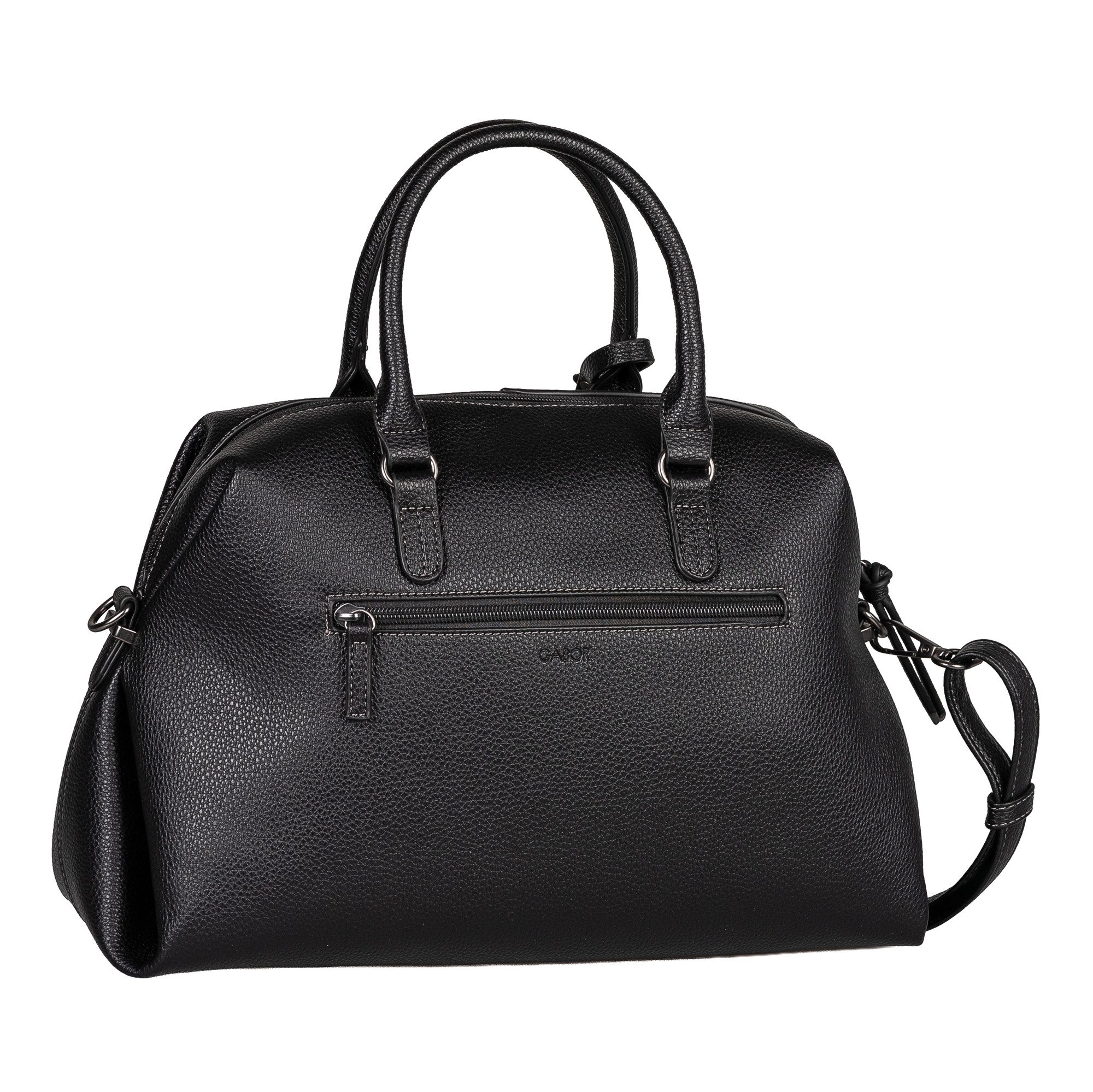 Gabor Bowlingtasche Jesenia, Damen Handtasche mit Zebramuster aus Innenfutter