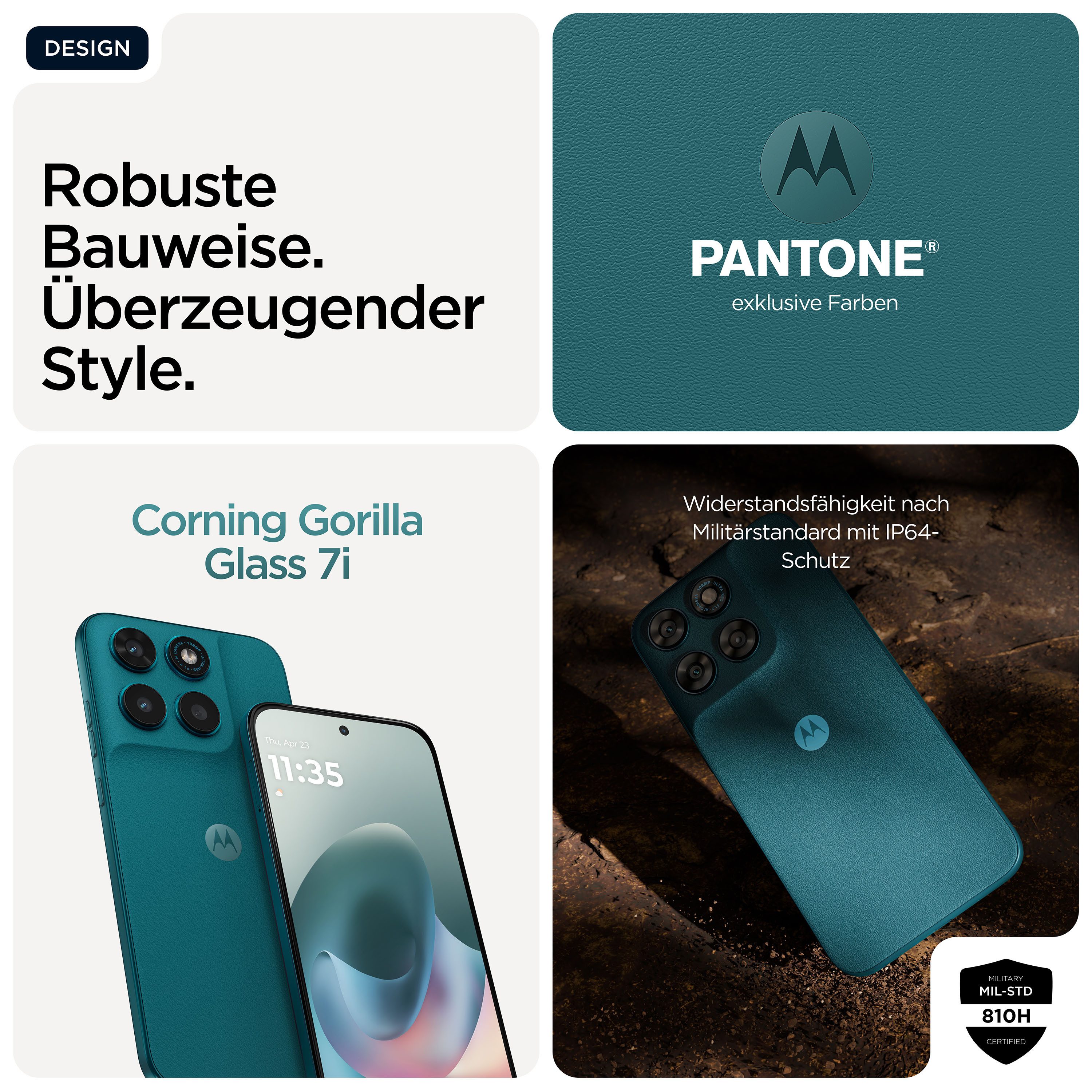 Motorola Moto G77 256GB Blau 5G