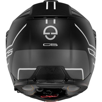 Schuberth Motorradhelm C5 Master Grey, Touringhelm mit Pinlock und Sonnenblende