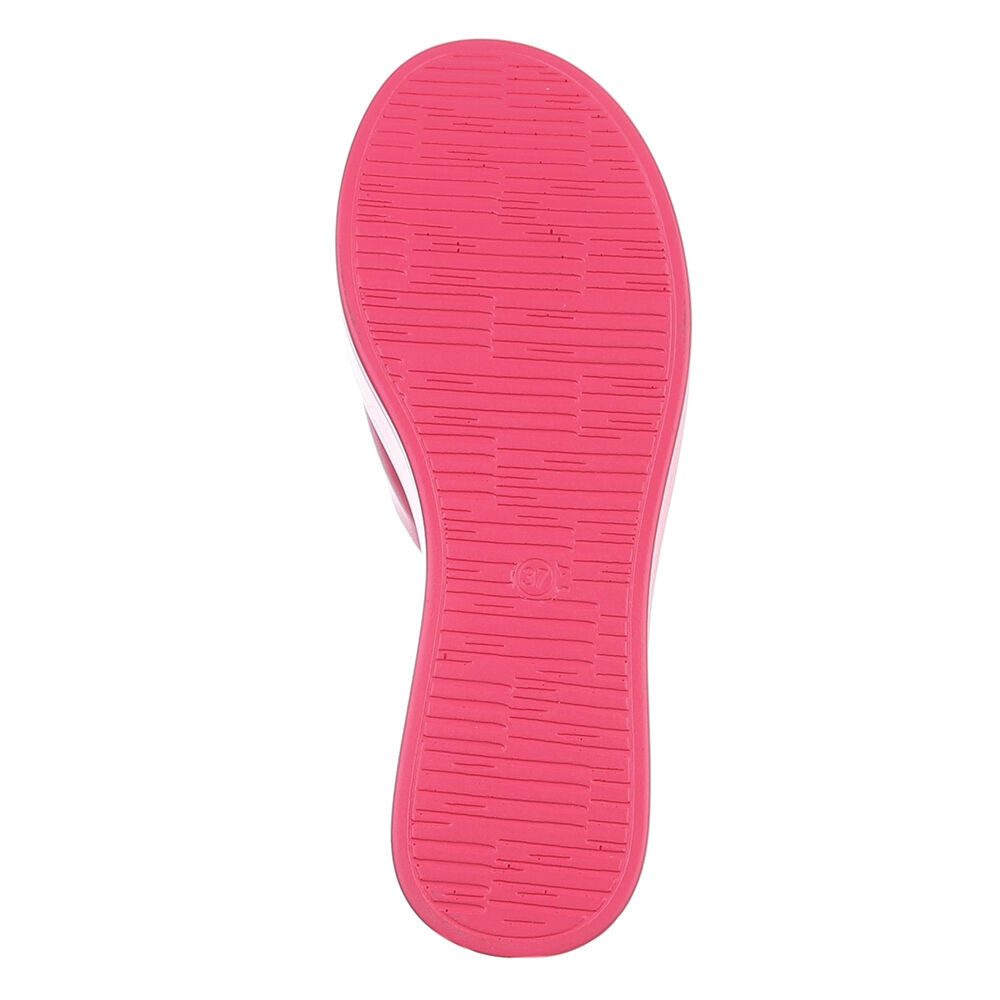 Ital-Design Wedge-Sandalen für Damen – Elegante Freizeitschuhe Plateausandaletten (89368455) Keilabsatz/Wedge Keilsandaletten in Pink
