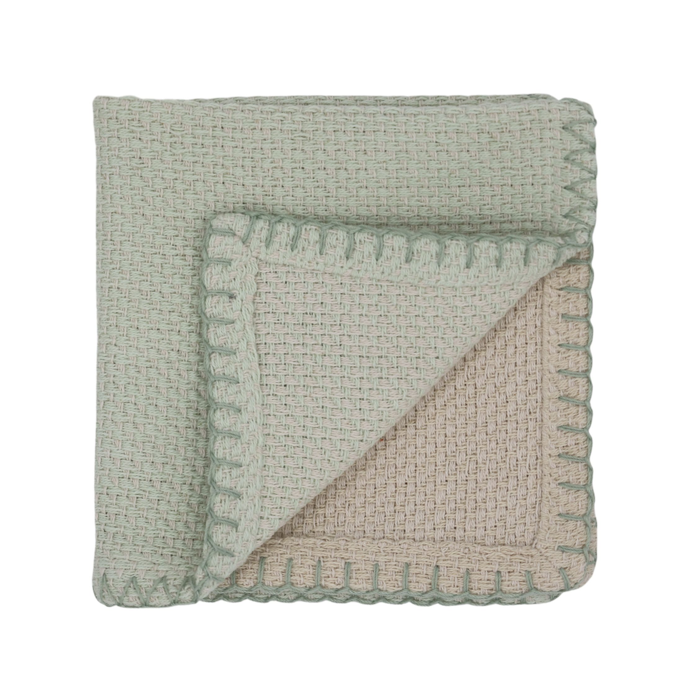 Chic Antique Topflappen Chic Antique Aix Spültuch Verte & Creme jacquardgewebt