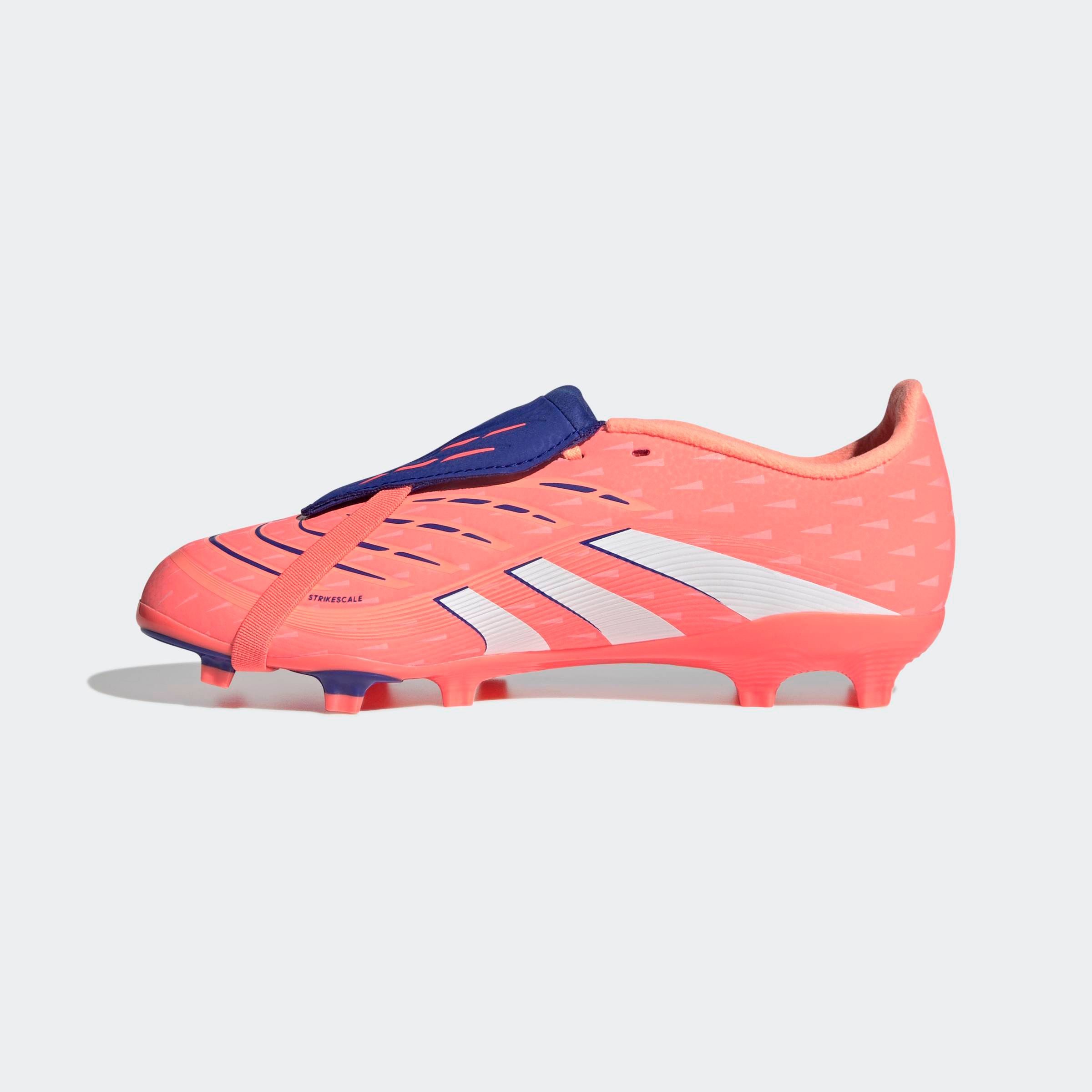 adidas Performance PREDATOR LEAGUE MIT UMSCHLAGBARER ZUNGE HART- UND ASCHENPLÄTZE KINDER Fußballschuh geeignet für Rasen- und Kunstrasenplätze, für Kinder & Jugendliche