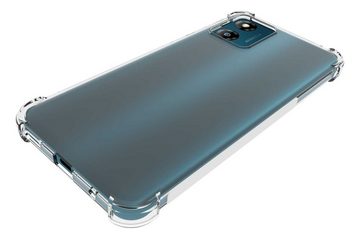 mtb more energy Smartphone-Hülle TPU Clear Armor Soft, für: Motorola Moto E13 (6.5)