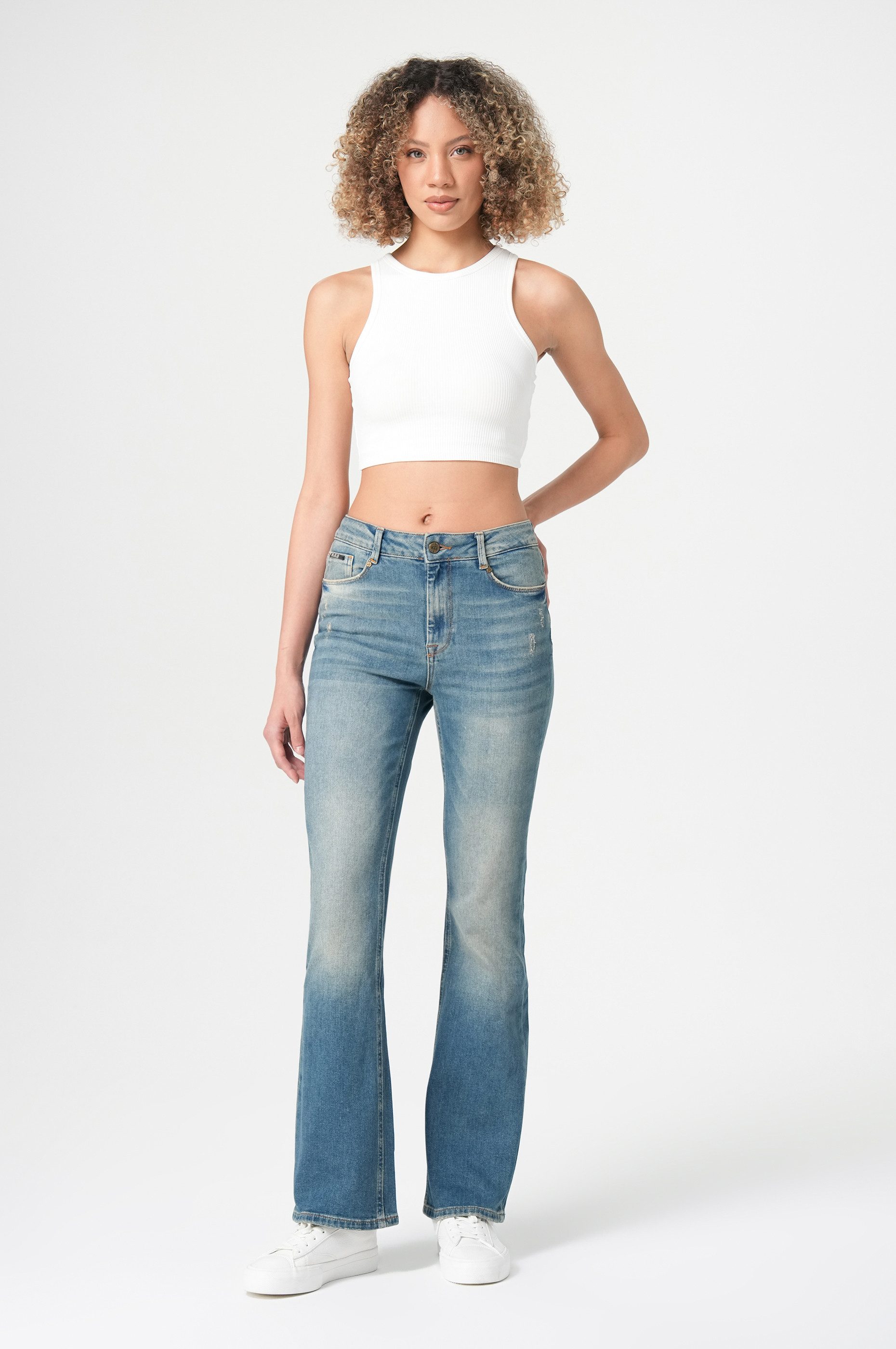 Miracle of Denim 5-Pocket-Jeans Sina Bootcut günstig online kaufen
