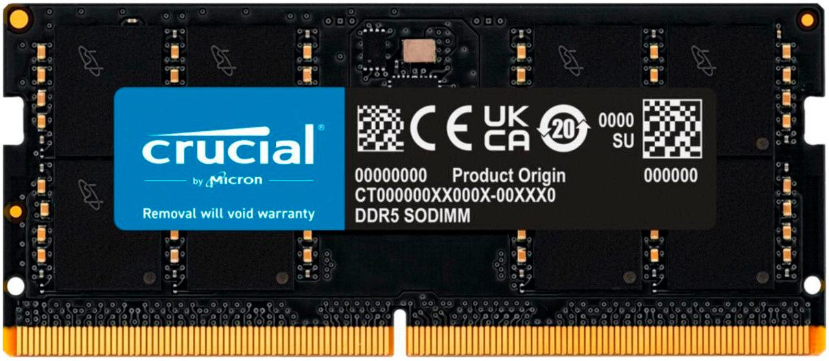 DDR5-5600 64GB SODIMM CL46 (16Gbit) Laptop-Arbeitsspeicher
