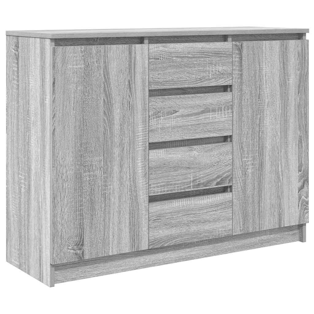 vidaXL Sideboard Sideboard mit Schubladen Grau günstig online kaufen