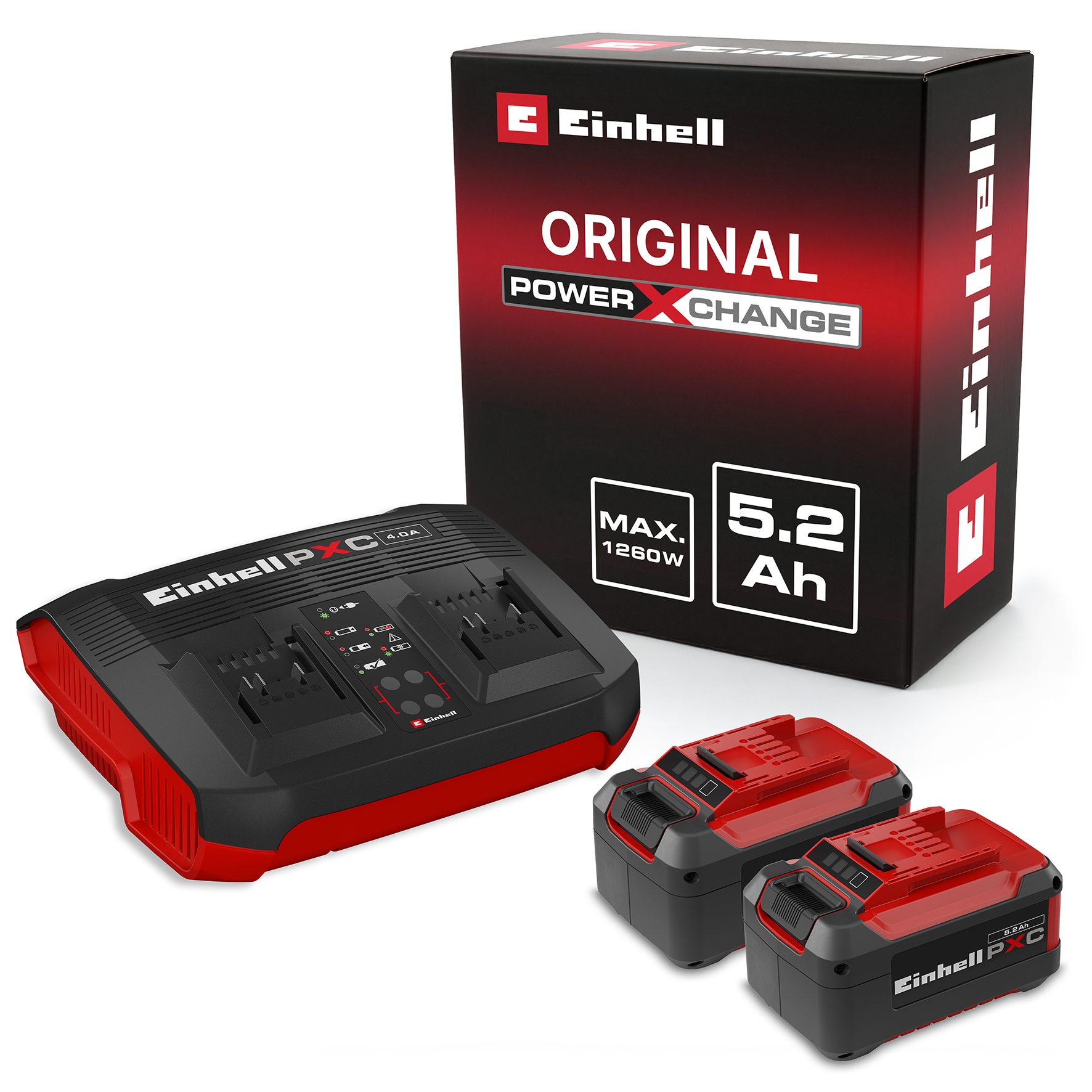 2x 5,2Ah & Twincharger Kit Akku Starter-Set