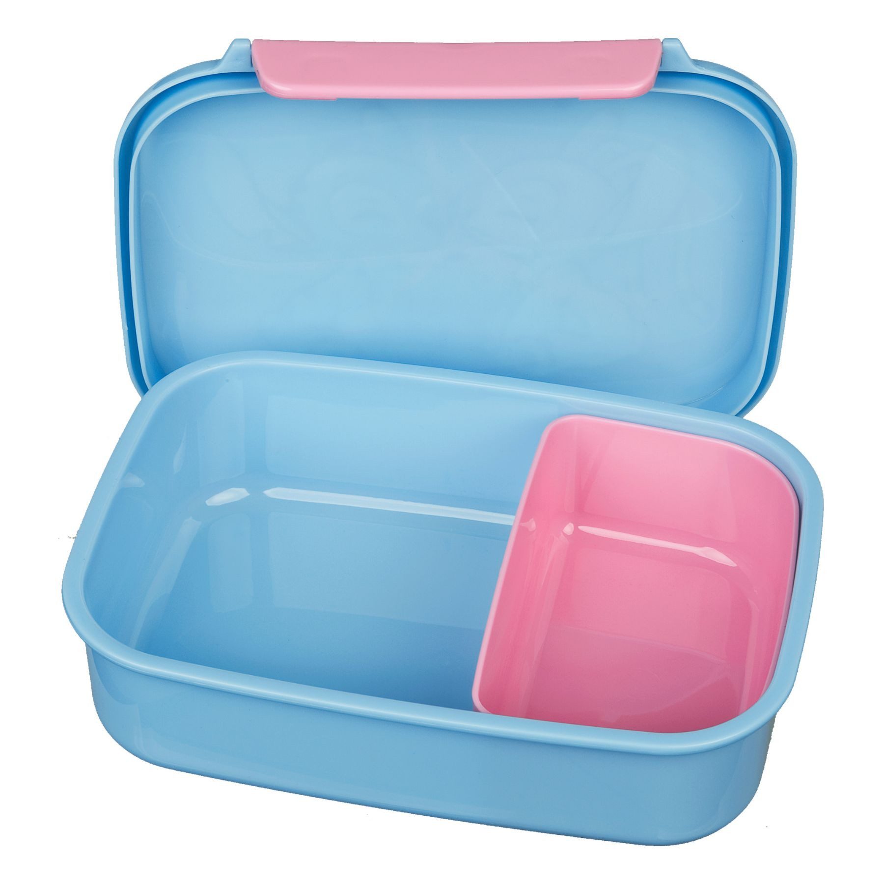 Disney Lunchbox Brotdose blau Kinder Pausenbox für Alltag Freizeit und unterwegs, (Packung)
