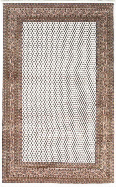 Orientteppich Indo Sarough Mir 196x306 Handgeknüpfter Orientteppich, Nain Trading, rechteckig, Höhe: 15 mm