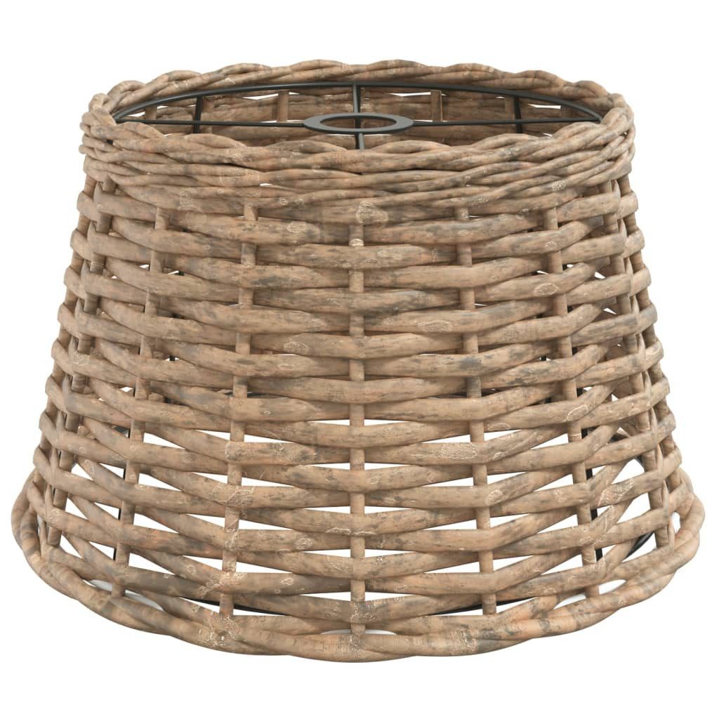 Lampenschirm Lampenschirm Braun Ø38x23 cm Korbweide
