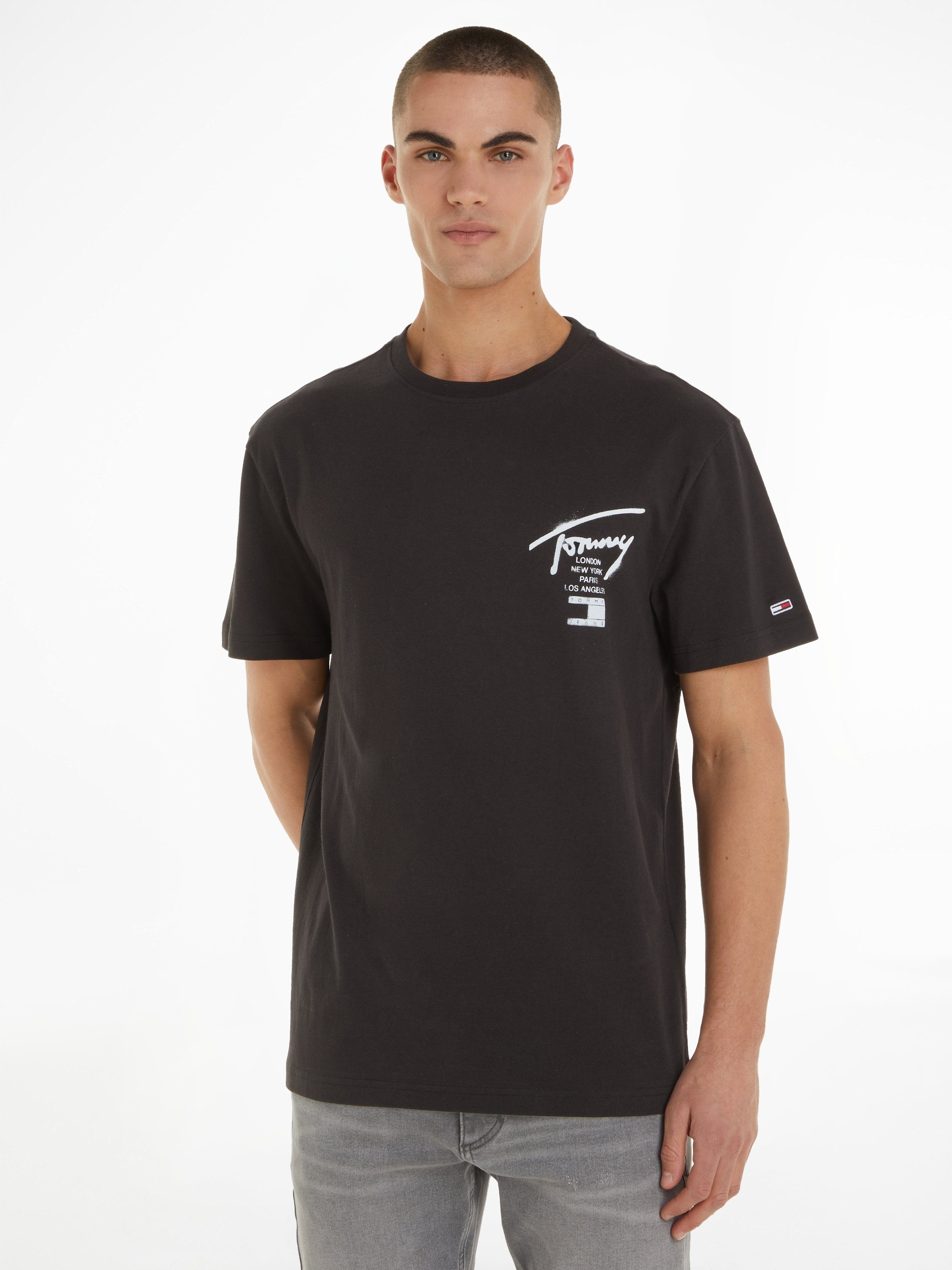Tommy Jeans T-Shirt TJM SIGNATURE SPRAY CLSC TEE
