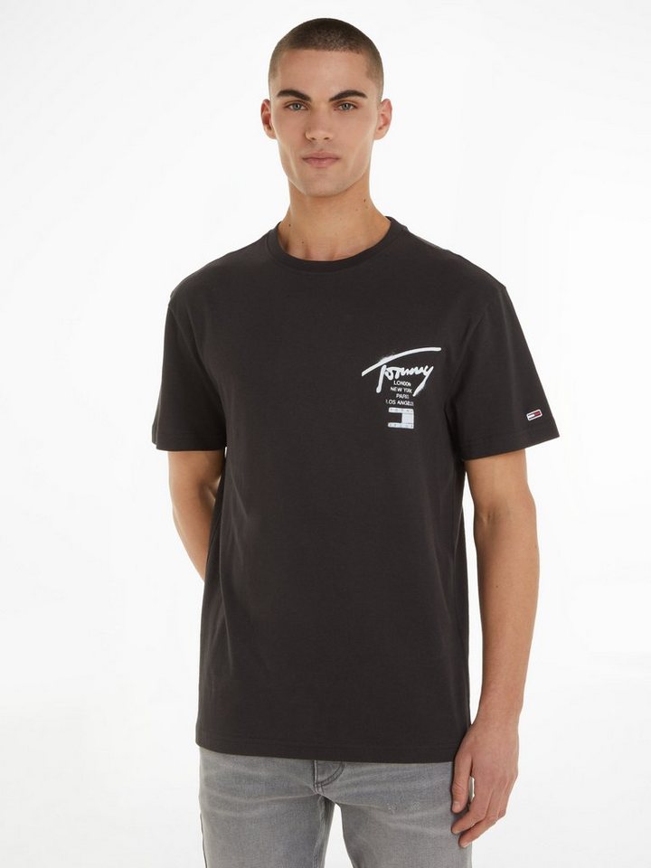 Tommy Jeans T-Shirt TJM CLSC SPRAY SIGNATURE TEE