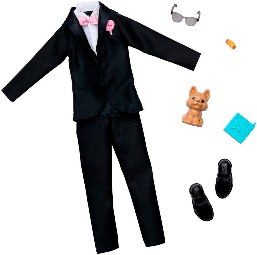 Barbie Puppenkleidung Barbie Fashions, mit Bräutigam-Outfit, günstig online kaufen
