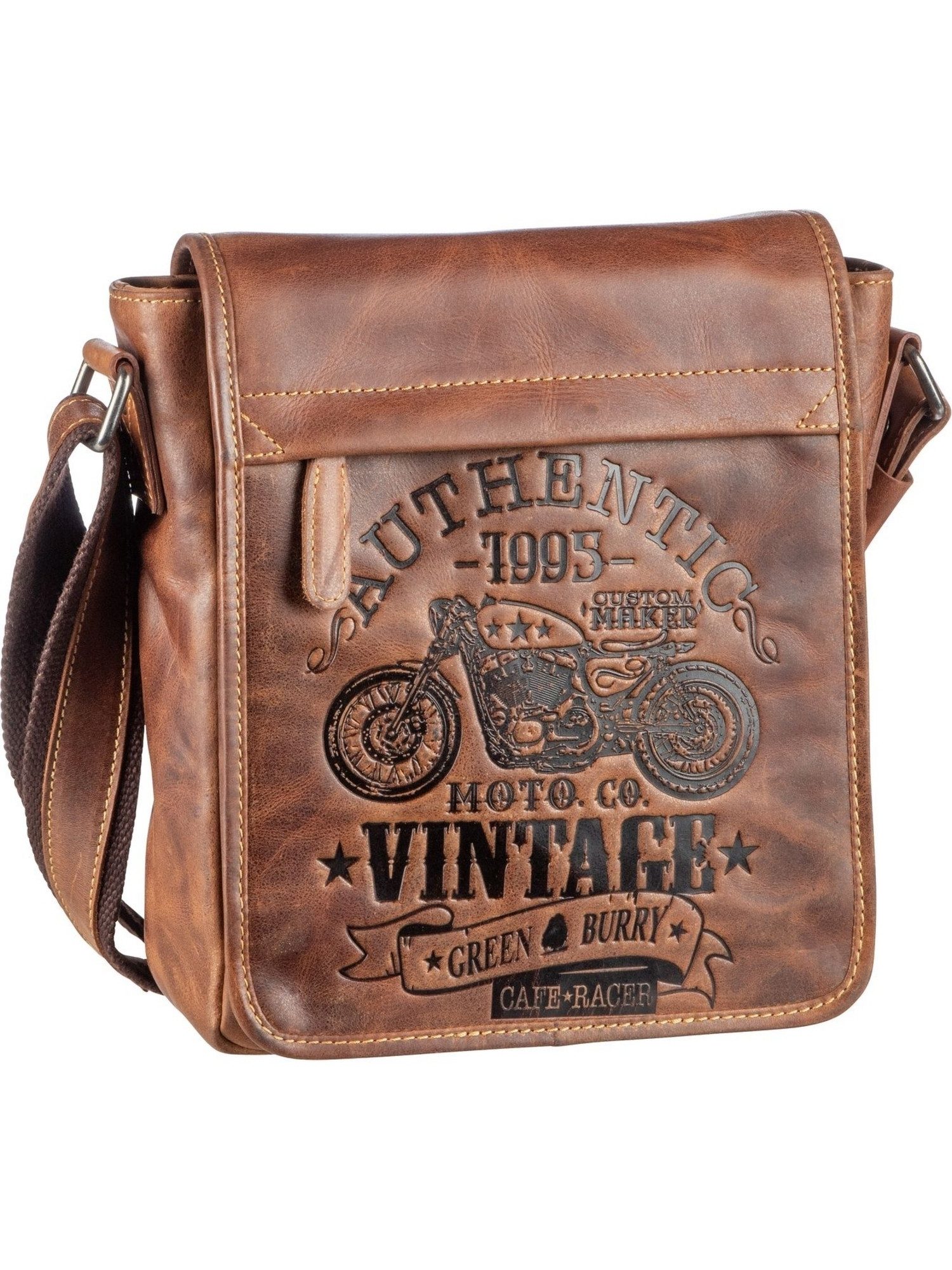 Greenburry Umhängetasche Cafe Racer, Umhängetasche klein günstig online kaufen