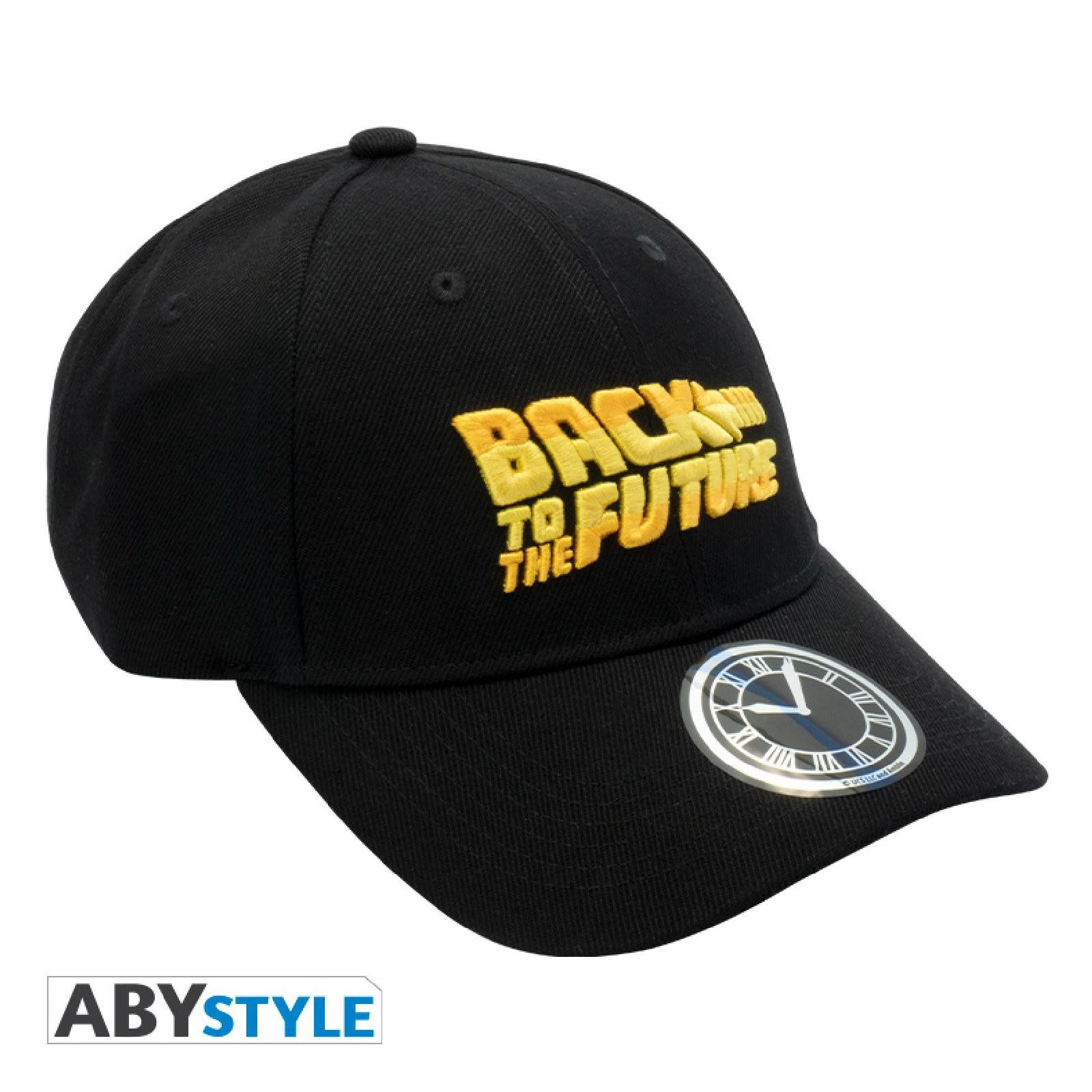 Merchandise-Figur BACK TO THE FUTURE - Cap Black Back To The Future logo