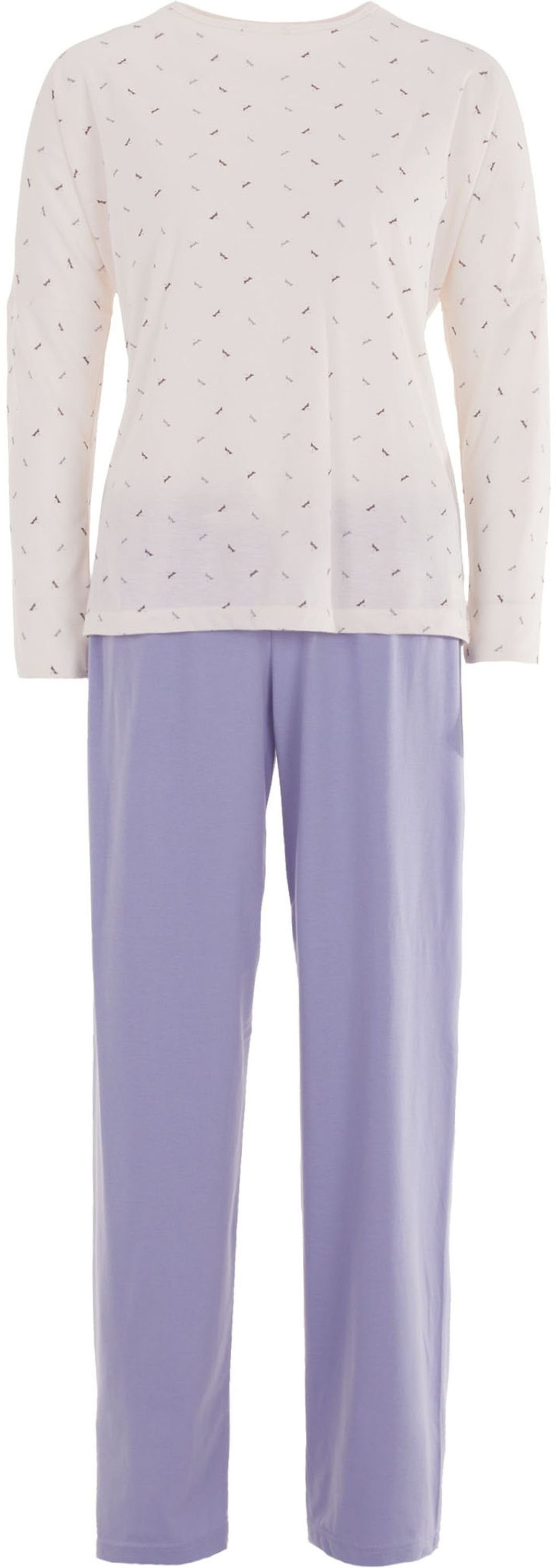 Schlafanzug Pyjama Set Langarm - Libelle