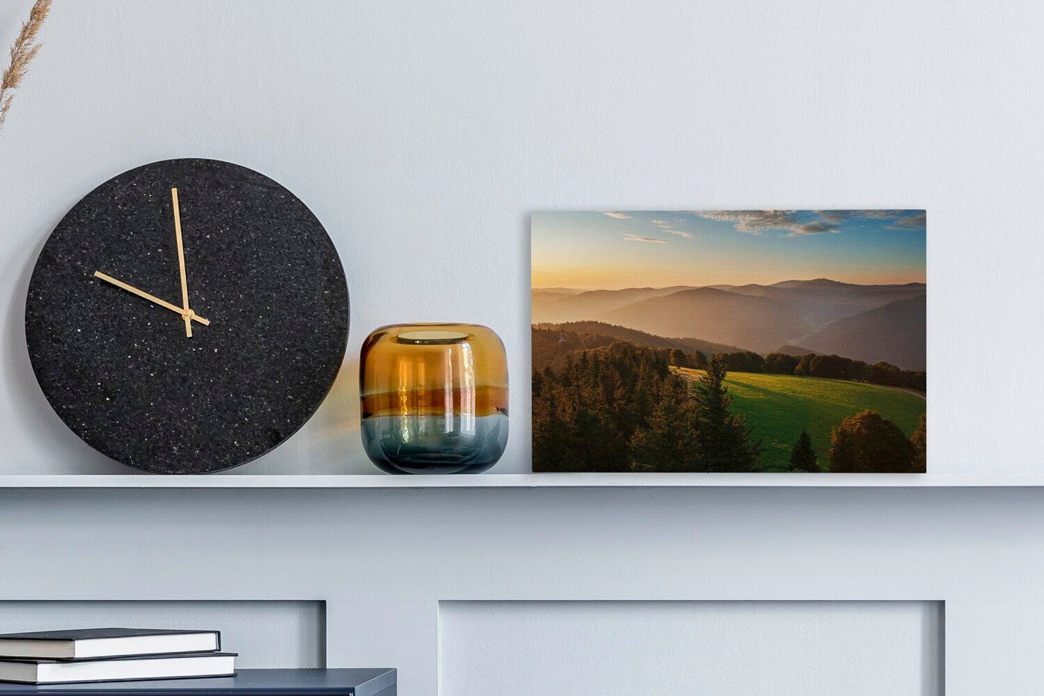 OneMillionCanvasses® Leinwandbild Blick über den dicht günstig online kaufen