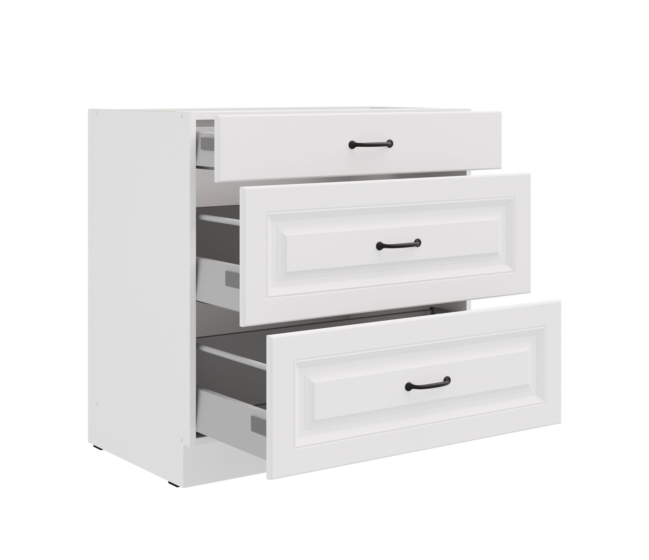 Küchen-Preisbombe Auszugsunterschrank 80 cm Küche Stilo günstig online kaufen