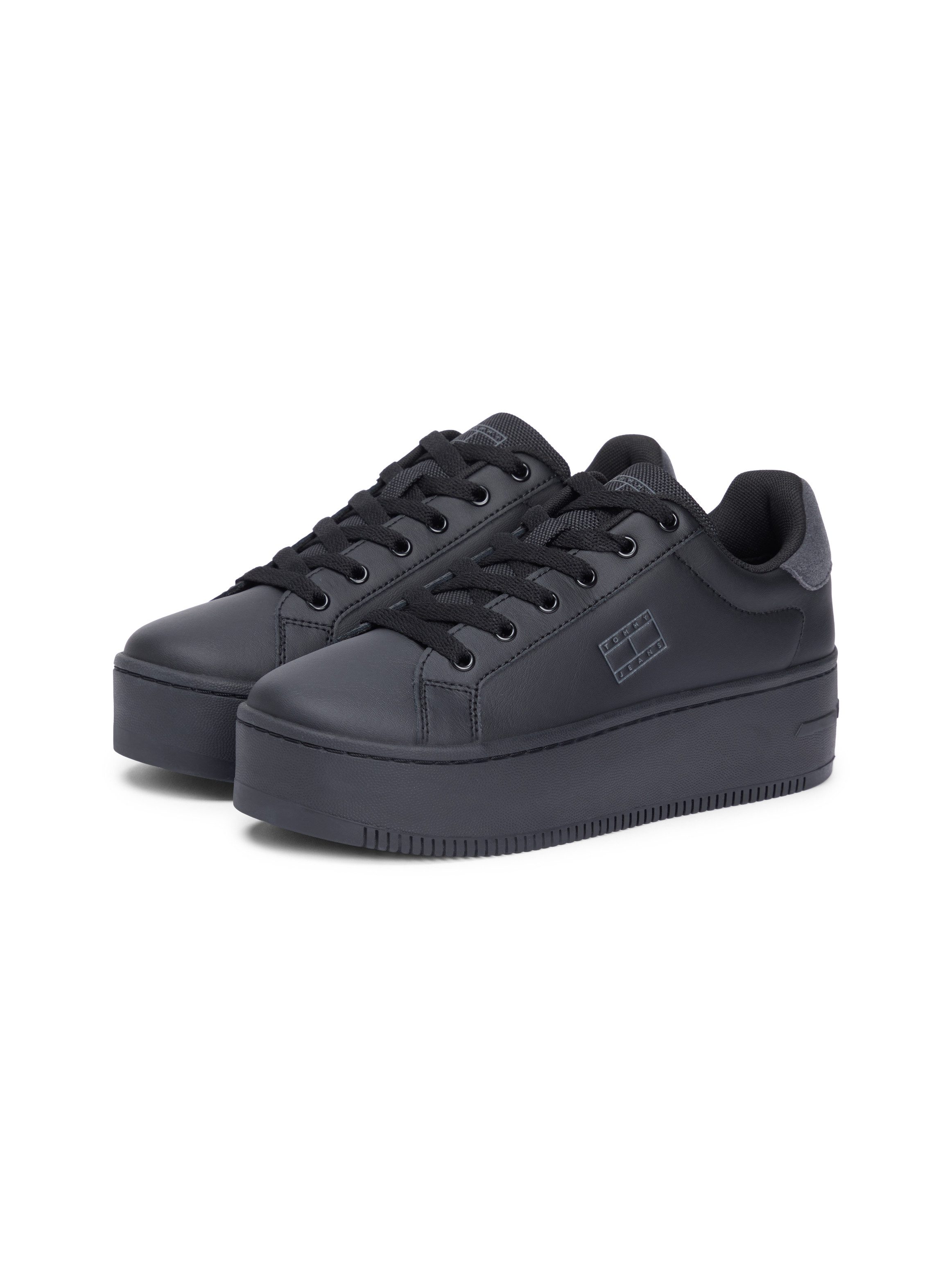 Tommy Jeans TJW FLATFORM ESS MU Plateausneaker, Freizeitschuh, Halbschuh, S günstig online kaufen