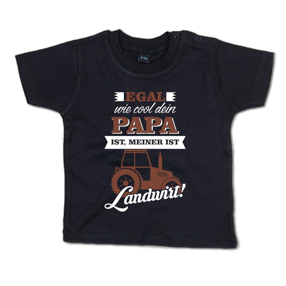 ᐅ Ggraphics TShirt Egal wie cool dein Papa ist, meiner ist Landwirt