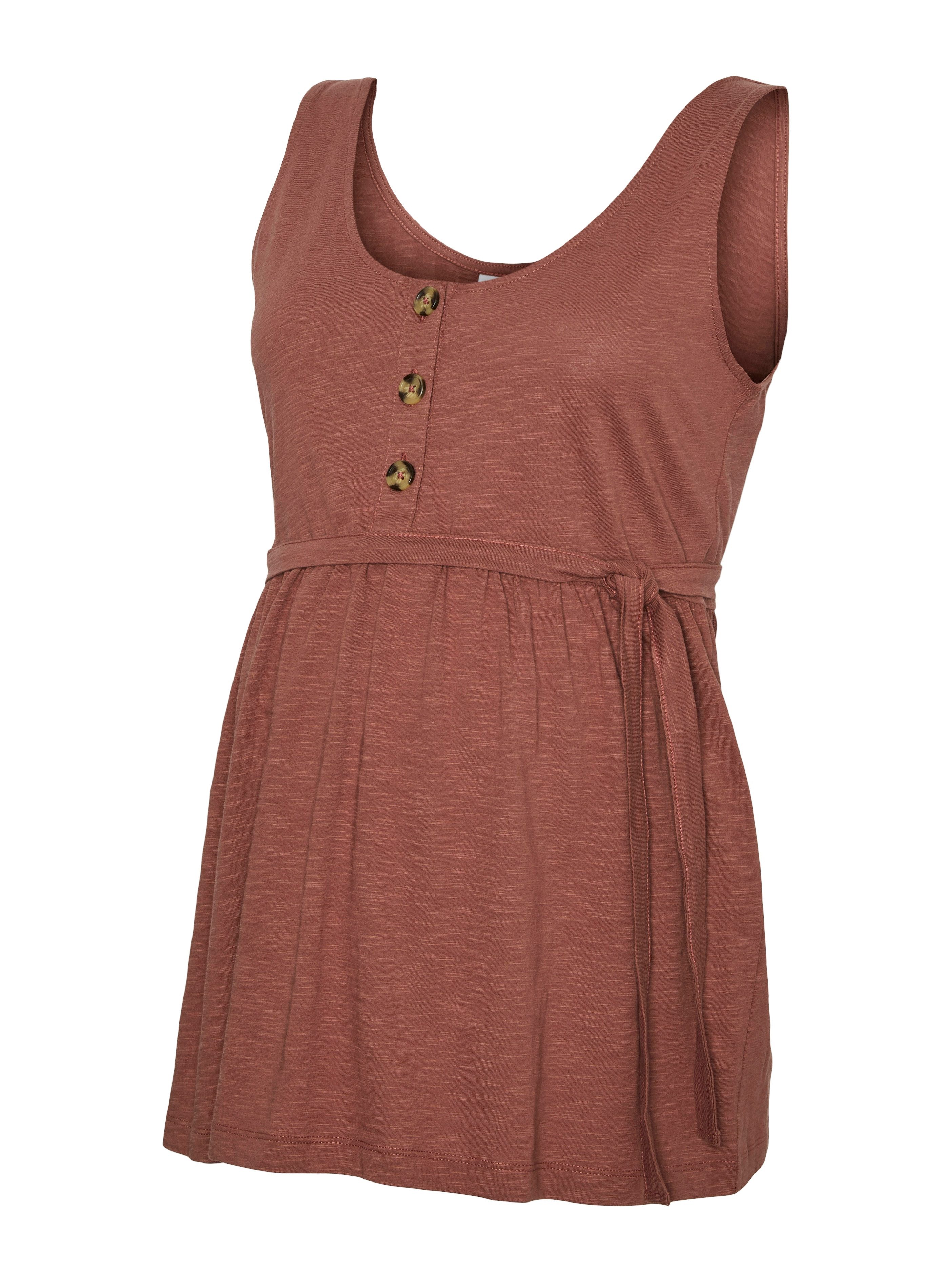 Mamalicious Umstandsshirt MLEVI LIA SL JRS TOP 2F NOOS