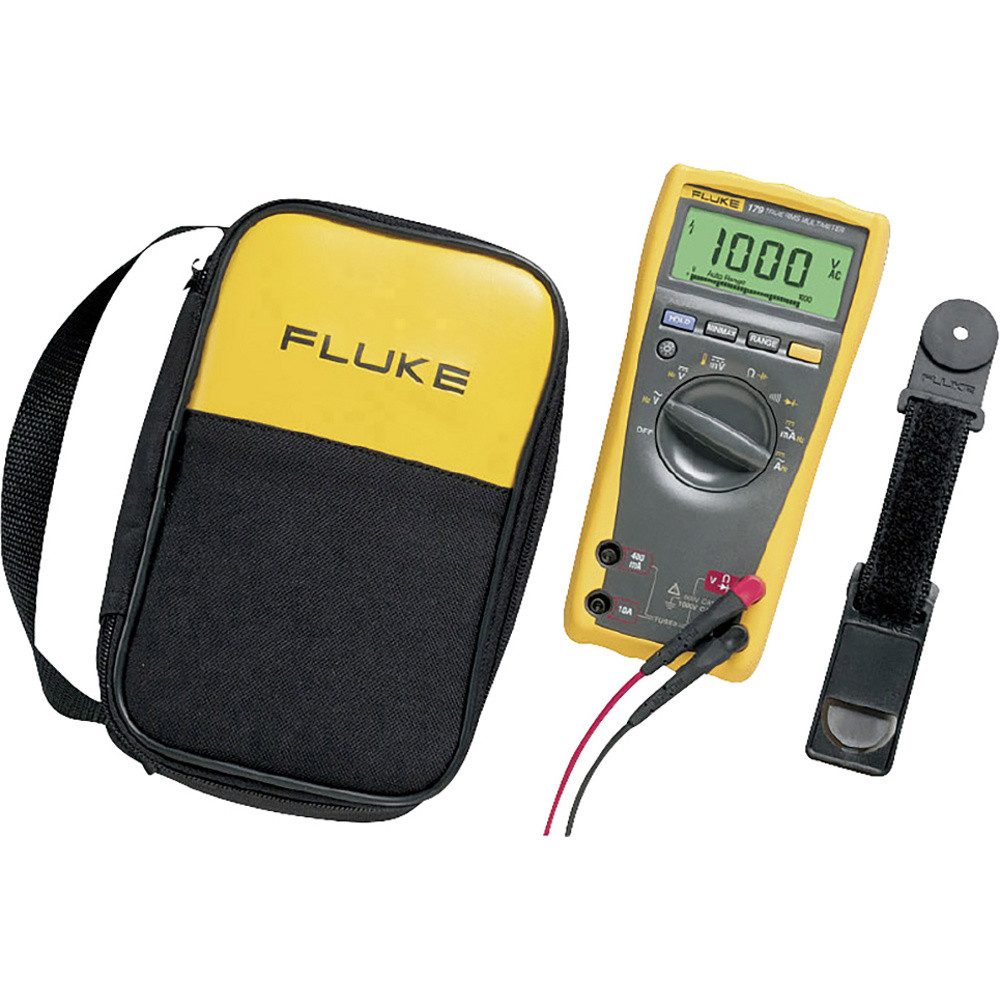 Fluke Spannungsprüfer Fluke FLUKE-179 EGFID/TPAK/C25 Hand-Multimeter kalibriert (ISO) digita, (FLUKE-179 EGFID/TPAK/C25)