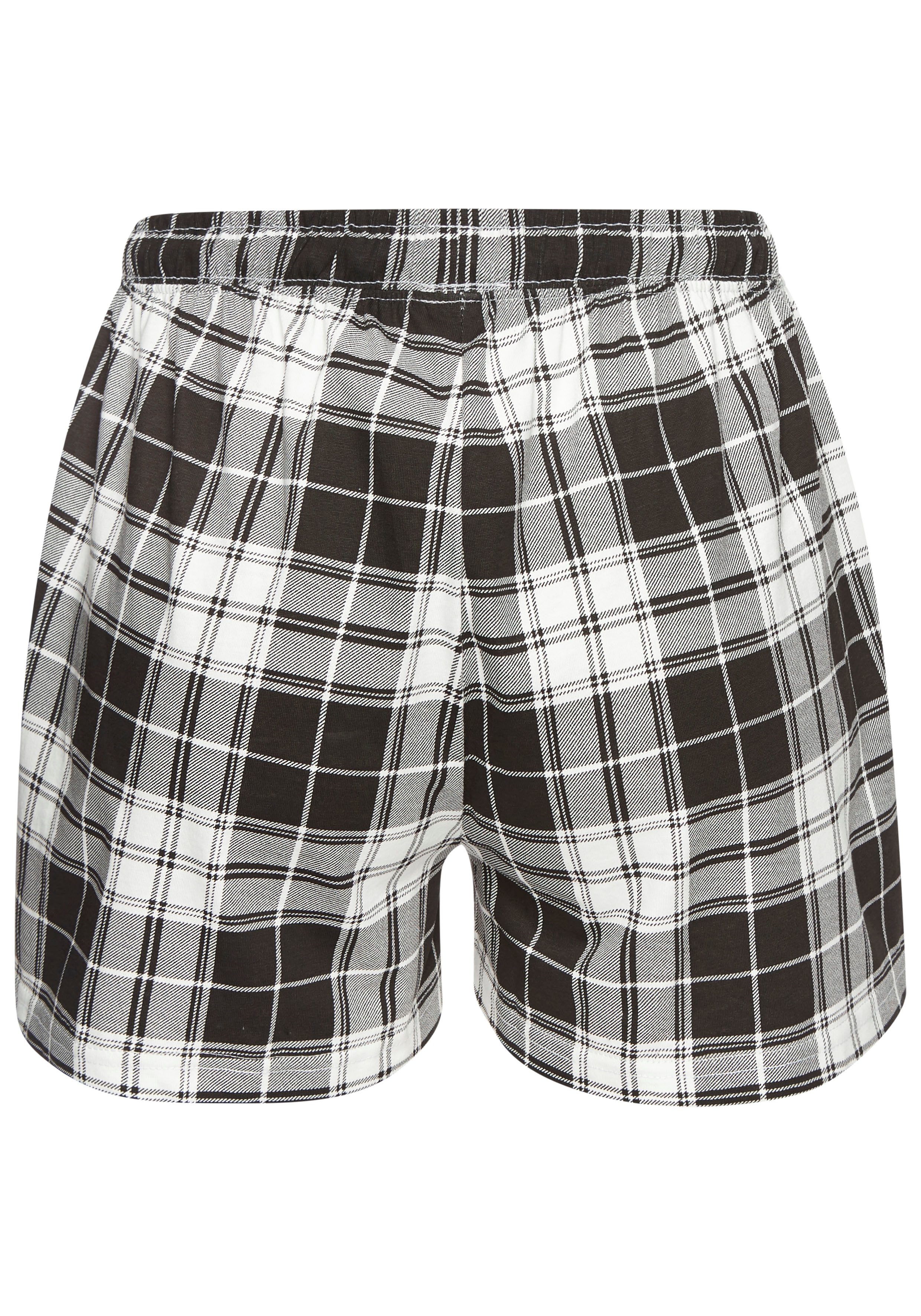 Vivance Dreams by Lascana Pyjamashorts (Set, 2-tlg) mit Streifen oder Karos