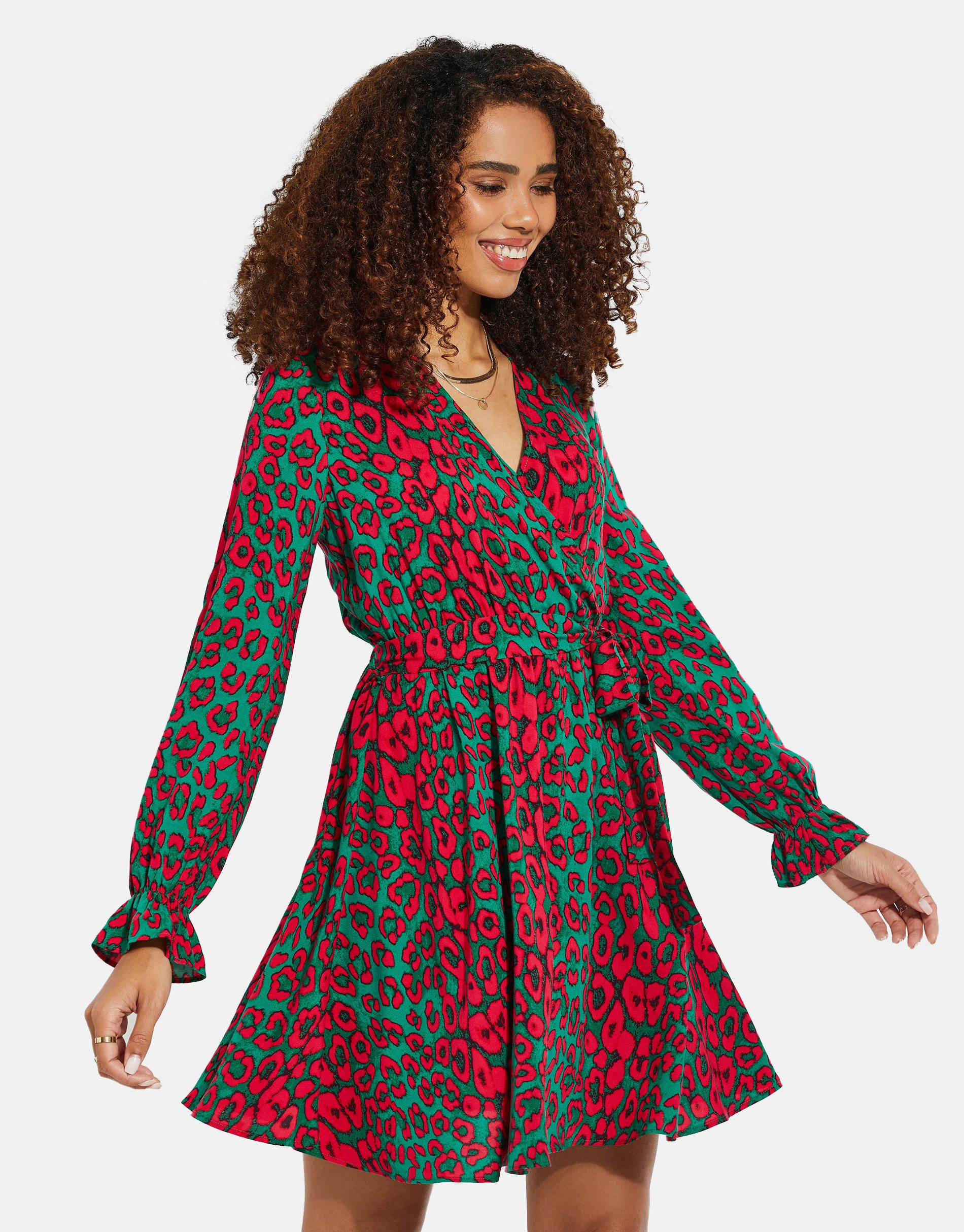 Threadbare Jerseykleid THB Shopper Printed Wrap günstig online kaufen