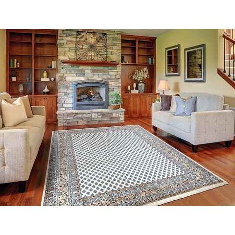 Orientteppich SHIRAZ 3795A, TEPPIA, rechteckig, Höhe: 8 mm, Hochwertiger Teppich aus Polypropylen I Moderner Schlafzimmerteppich