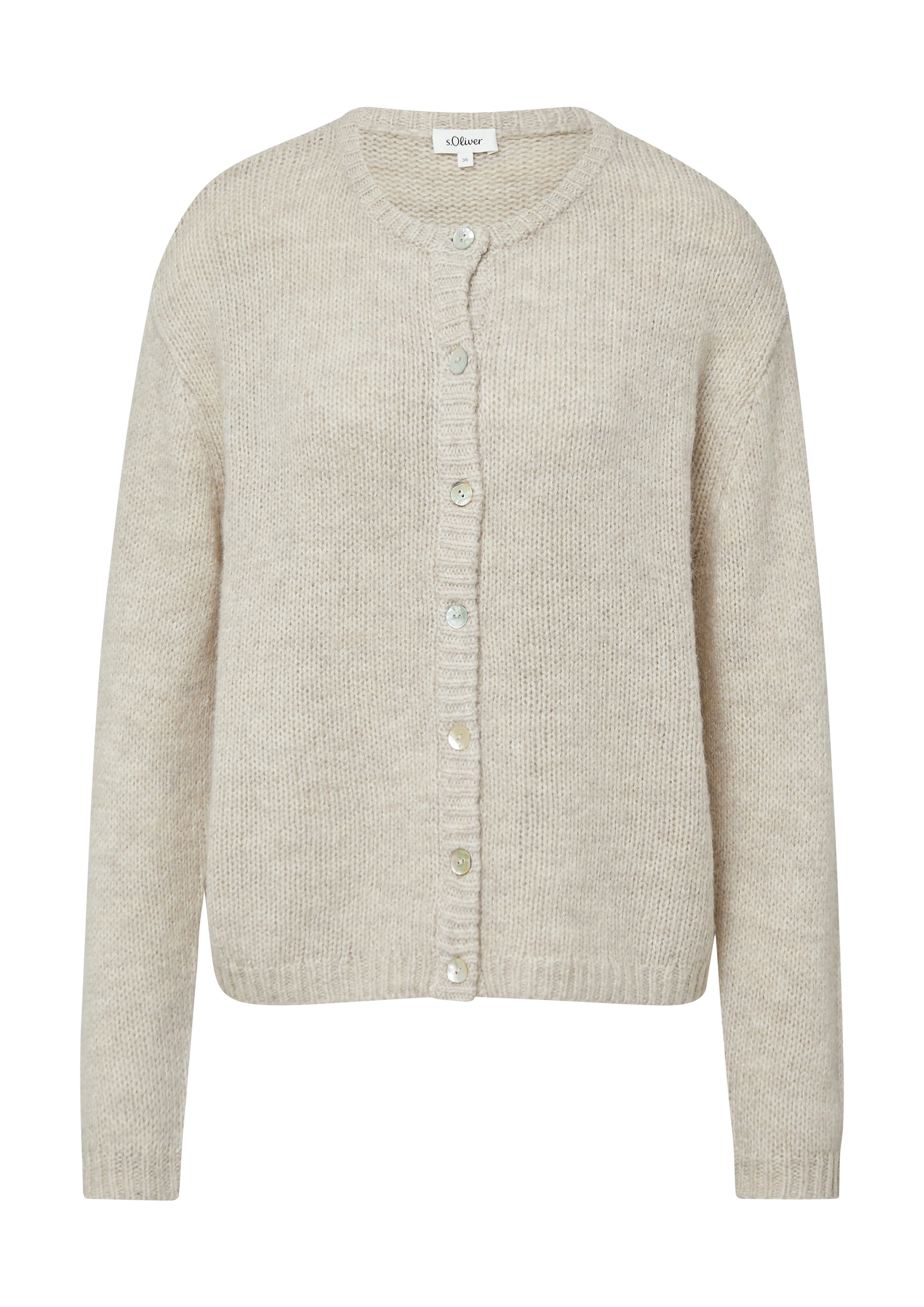 s.Oliver Strickjacke aus Alpakamix
