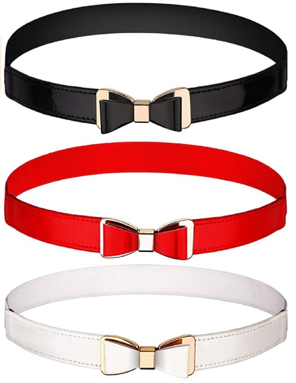COOL-i ® Taillengürtel (1-St) 3 Stücke Damen Dünn Taillengürtel Dünner Gürt günstig online kaufen