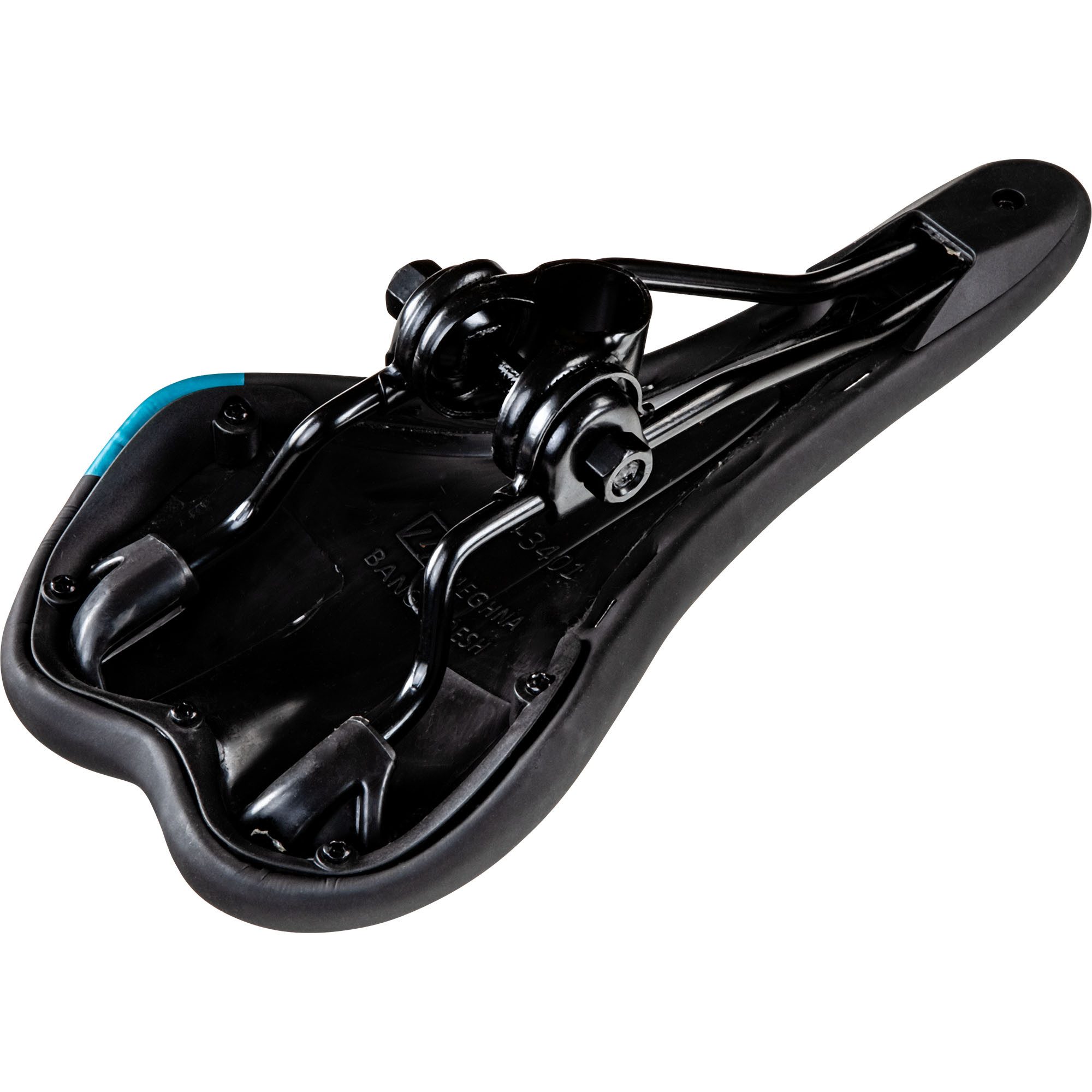 Galano Fahrradsattel Toxic (1-tlg), Fahrradsattel MTB Sattel Fahrrad mit Kloben für Sattelstangen