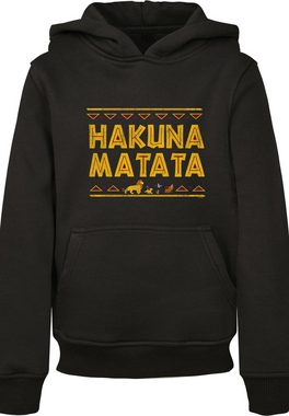 F4NT4STIC Sweatshirt Disney König der Löwen Hakuna Matata Unisex Kinder,Premium Merch,Jungen,Mädchen,Bedruckt