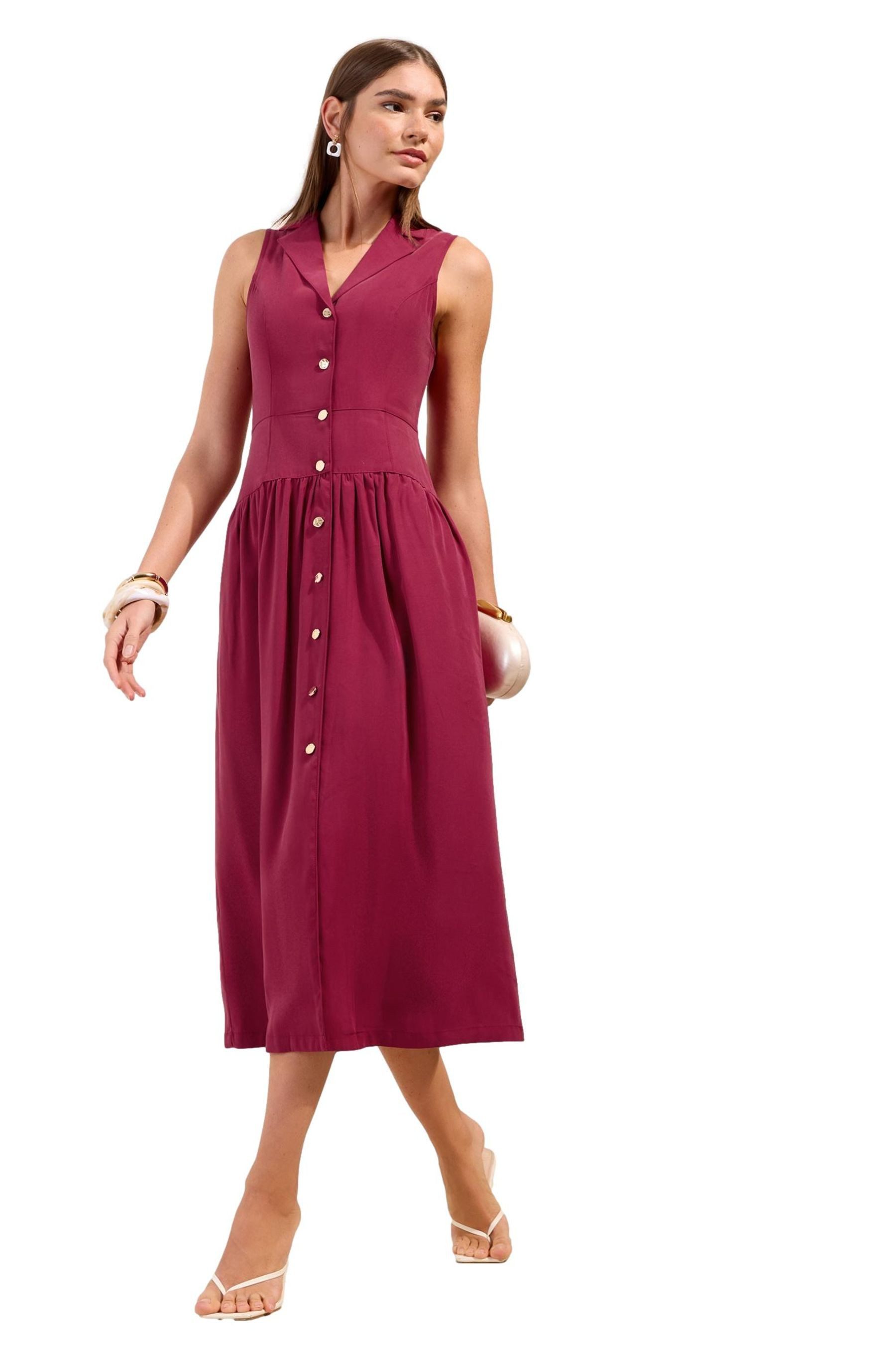 Friends Like These Midikleid Friends Like These Tailored Fit Midaxikleid (1-tlg)