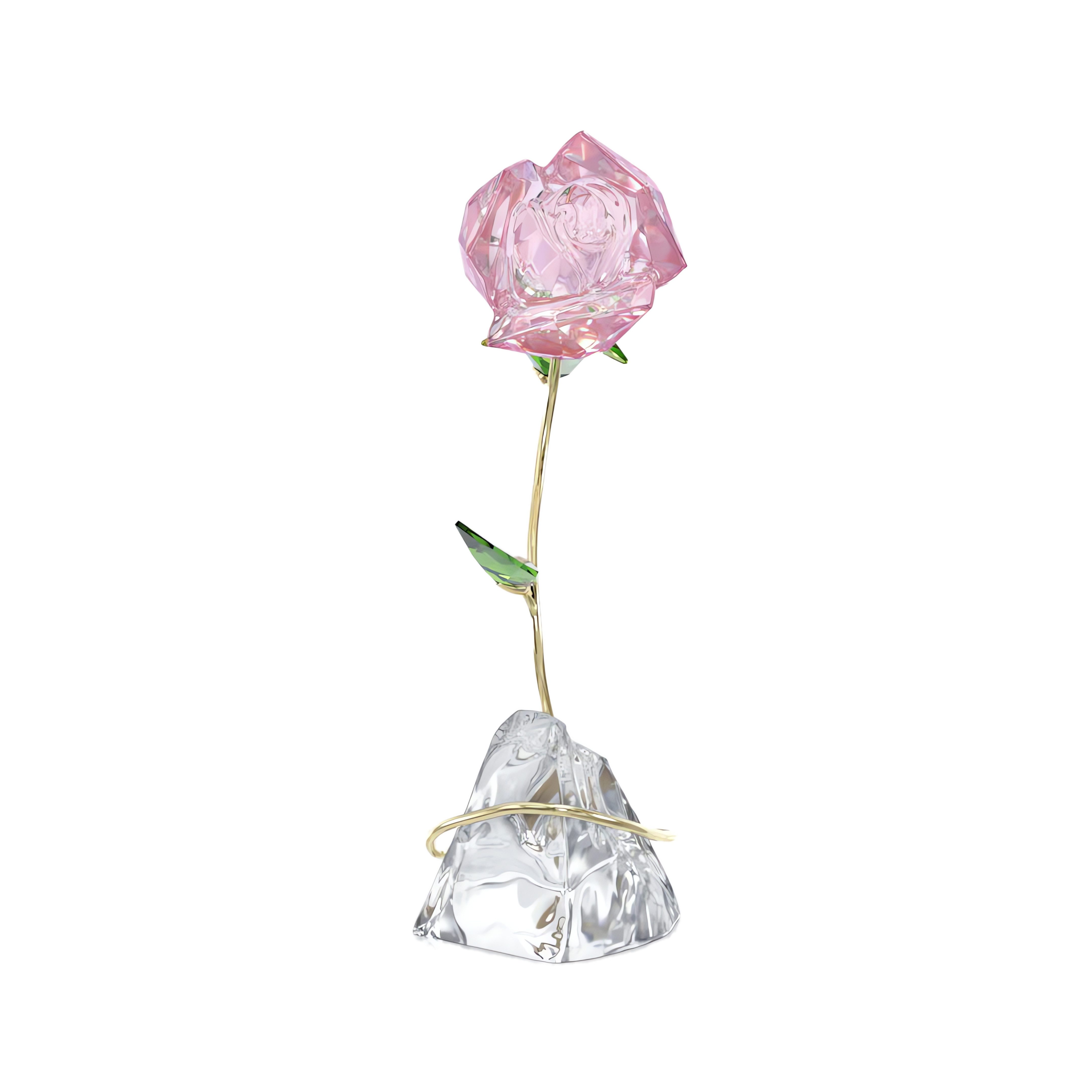 Swarovski Glasblume Dekofigur Kristallfigur Sammelfigur Florere Rose (1 St), Swarovski® Kristall