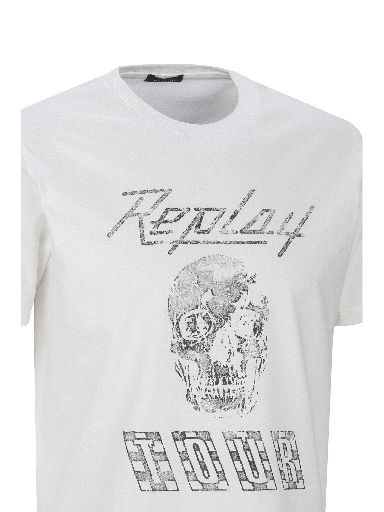 Replay T-Shirt Skull