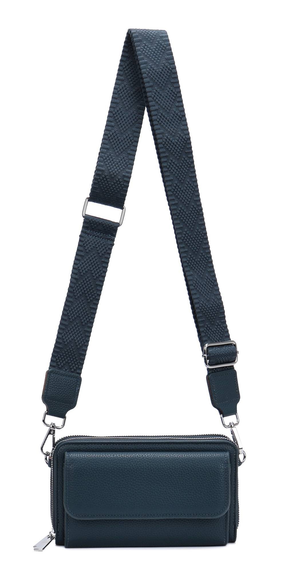 ITALYSHOP24 Schultertasche Damen Tasche Crossbody Brusttasche Kartenetui Um günstig online kaufen