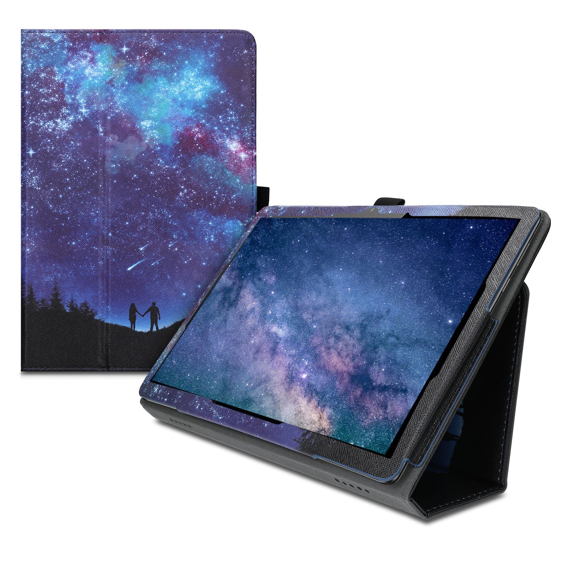 kwmobile Tablet-Hülle »Hülle für Huawei MediaPad T5 10«, Slim Tablet Cover  Case Schutzhülle mit Ständer
